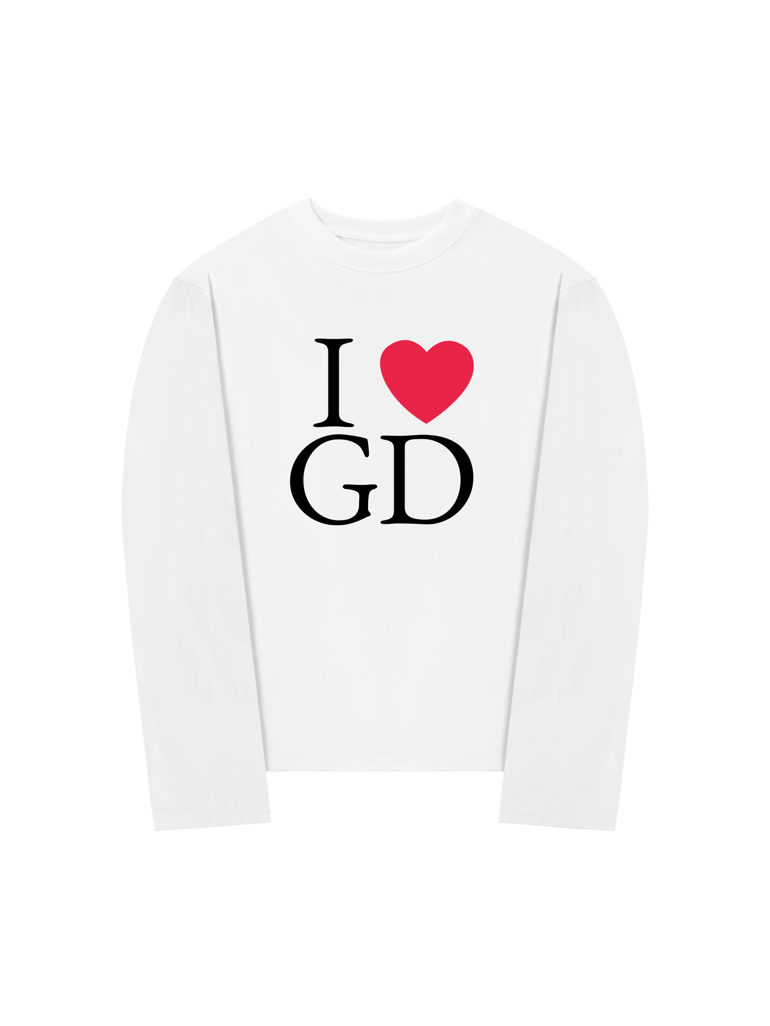 Áo Thun Dài Tay I Love GD