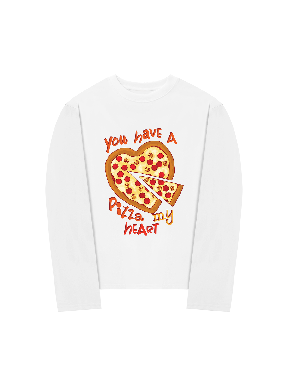 Áo Thun Dài Tay Yumy Mood You Have A Pizza