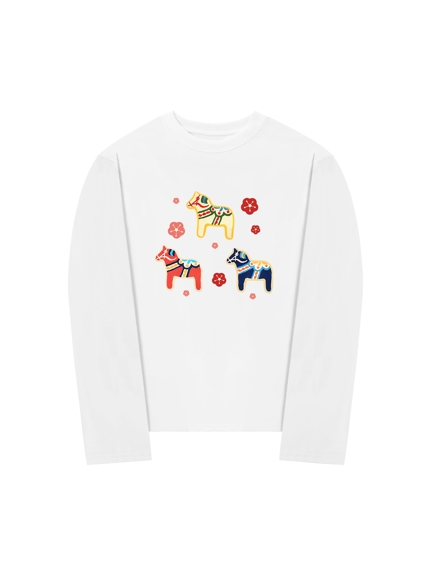 Áo Thun Dài Tay Cute Horse