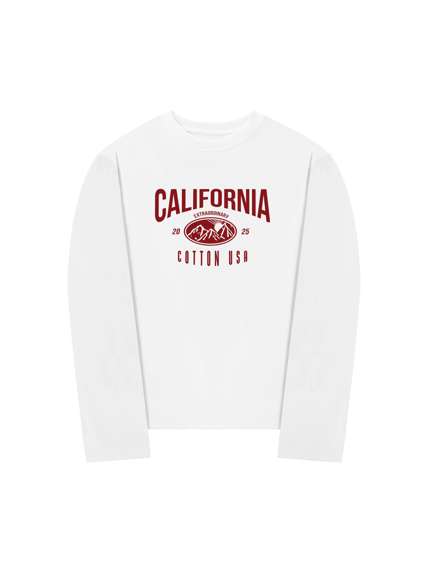 Áo Thun Dài Tay USA California Extraordinary