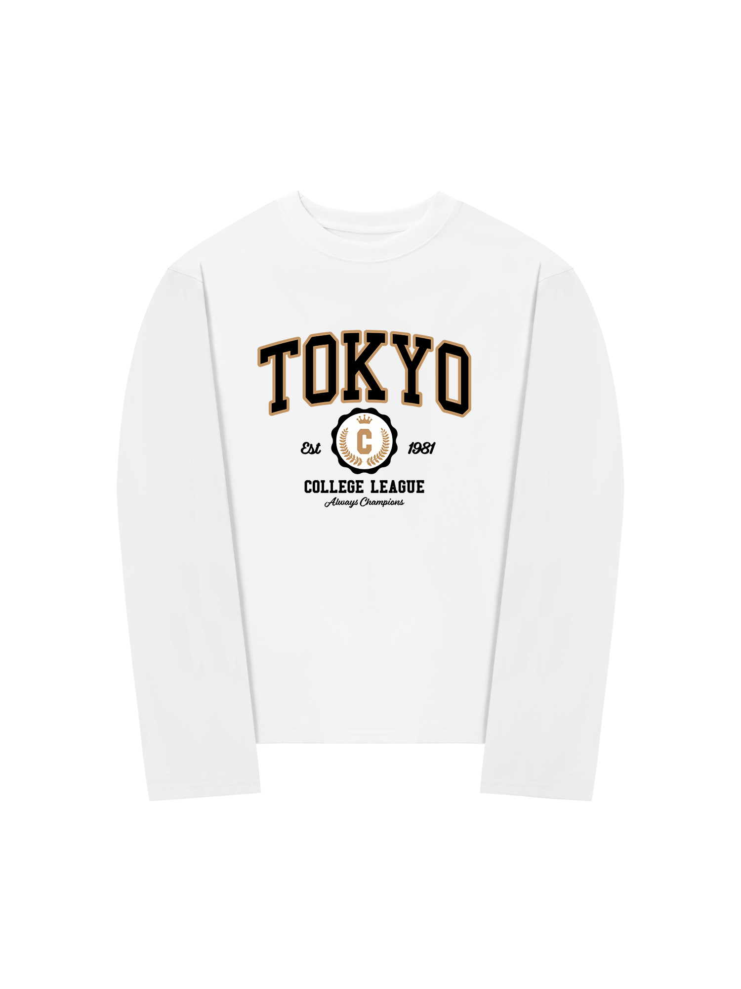 Áo Thun Dài Tay City City Tokyo League
