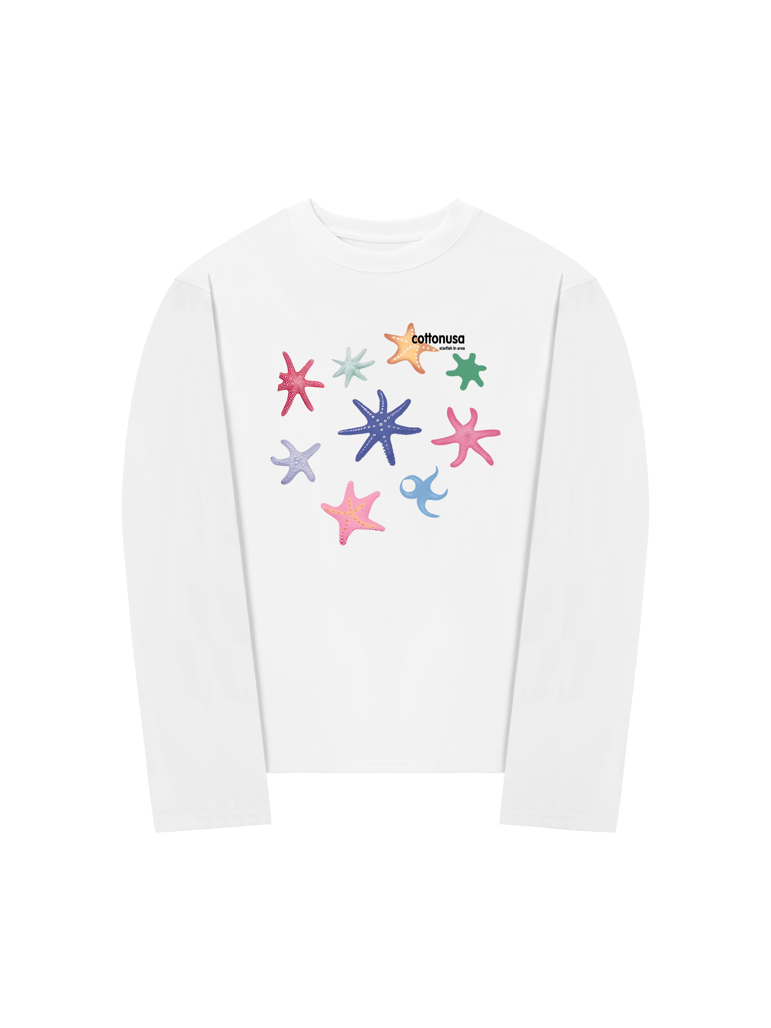 Áo Thun Dài Tay Tropical Star Fish