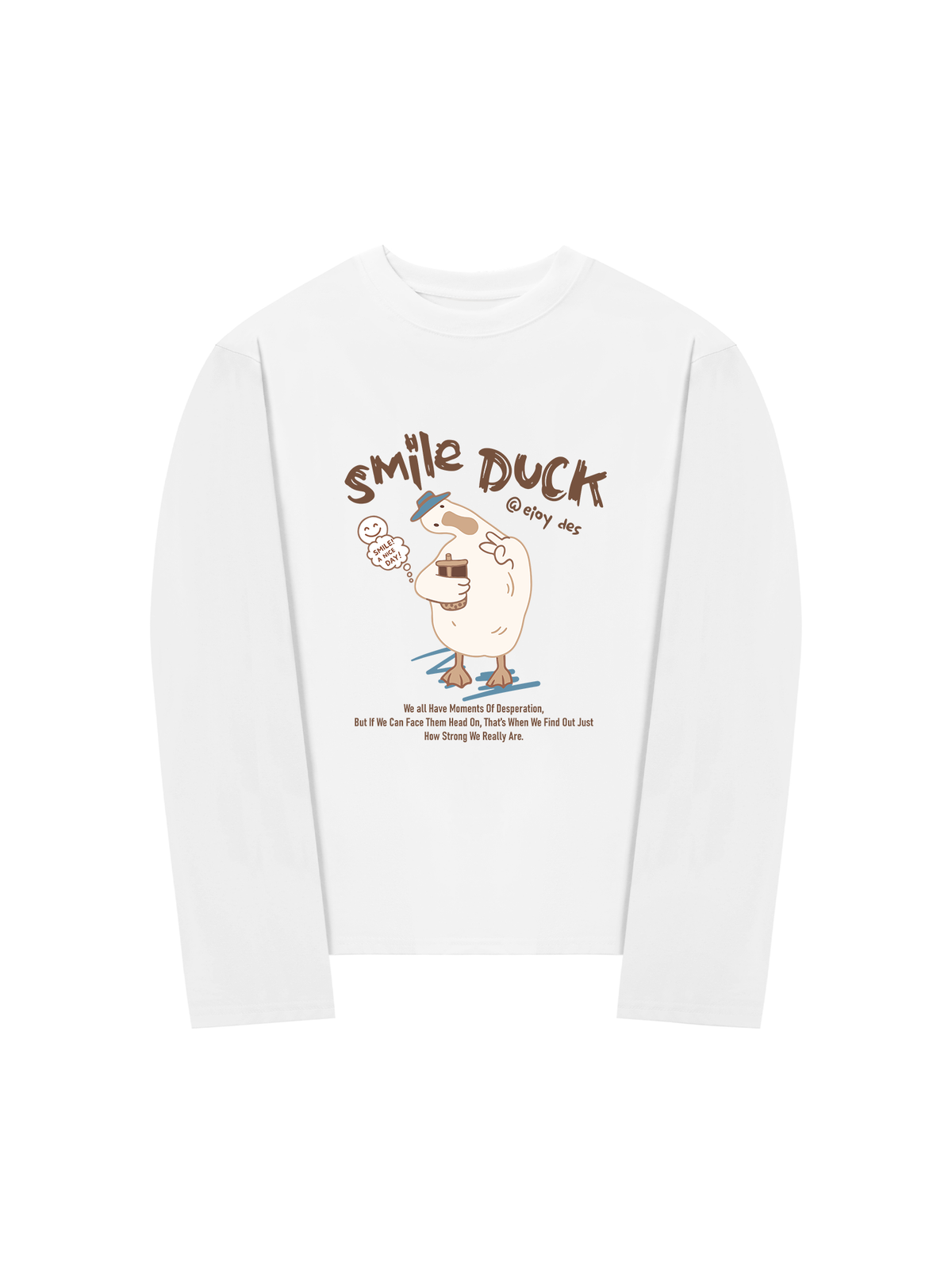Áo Thun Dài Tay Farm Smile Duck