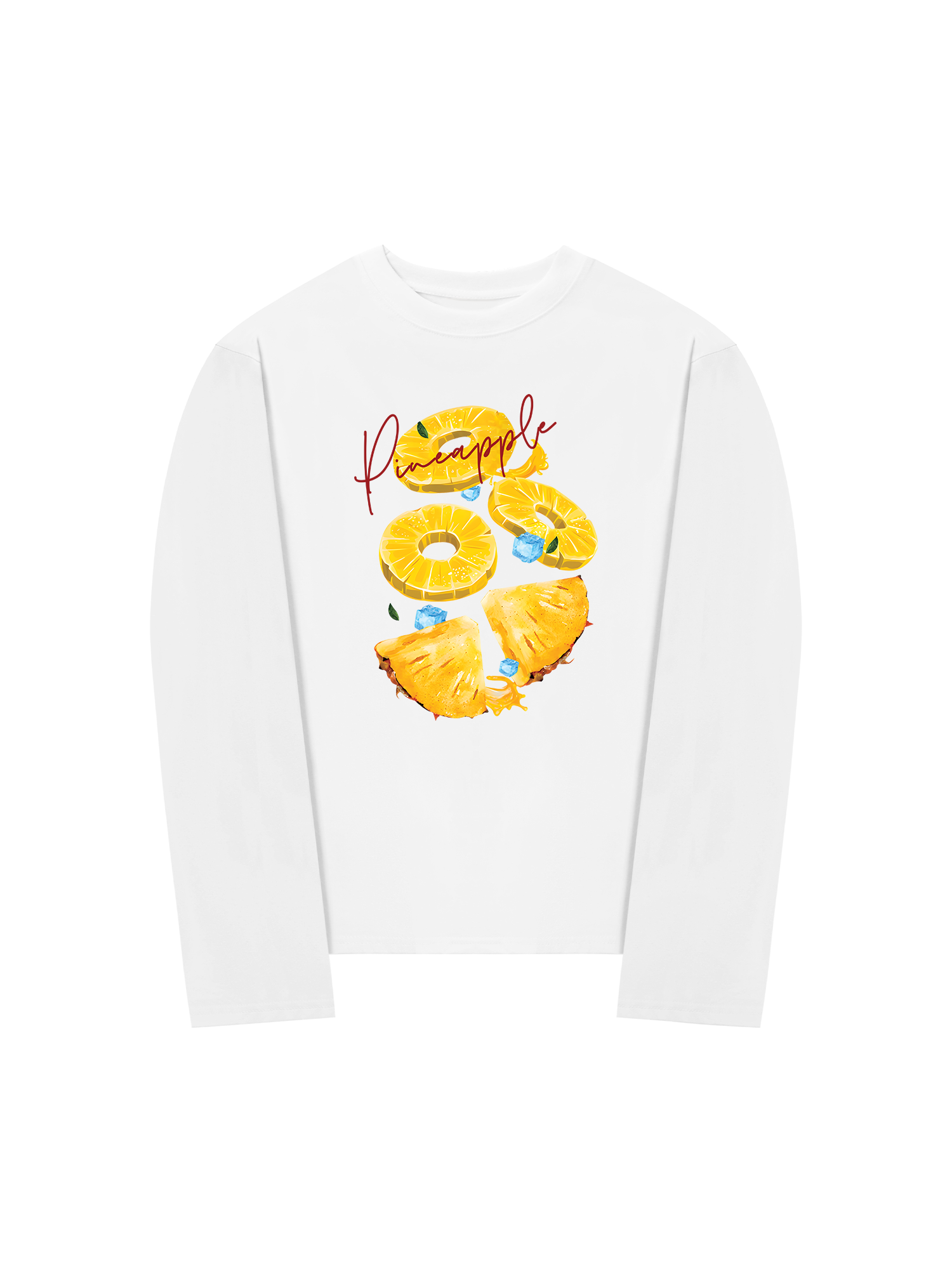 Áo Thun Dài Tay Tropical Pinapple