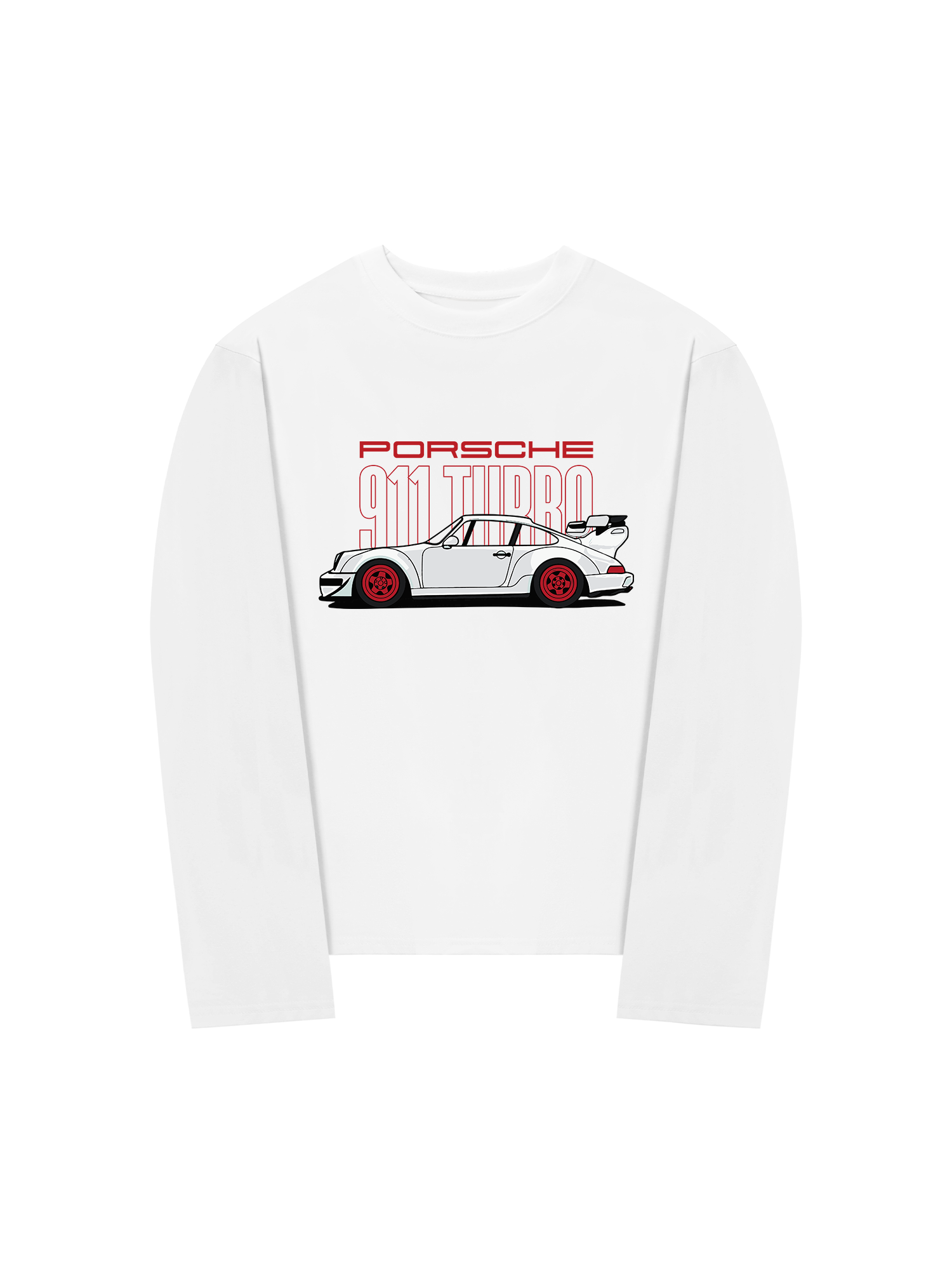 Áo Thun Dài Tay Porsche 911 Turbo