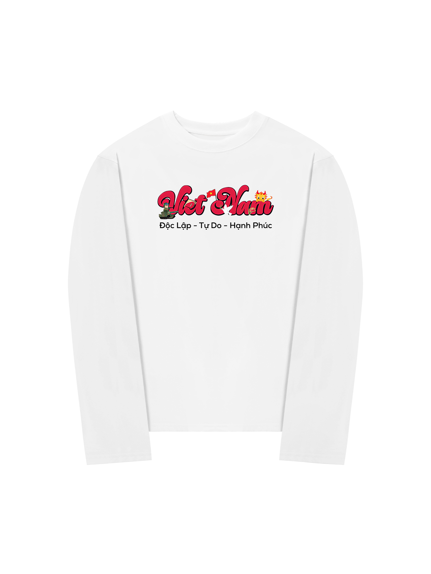 Áo Thun Dài Tay Việt Nam Tự Do