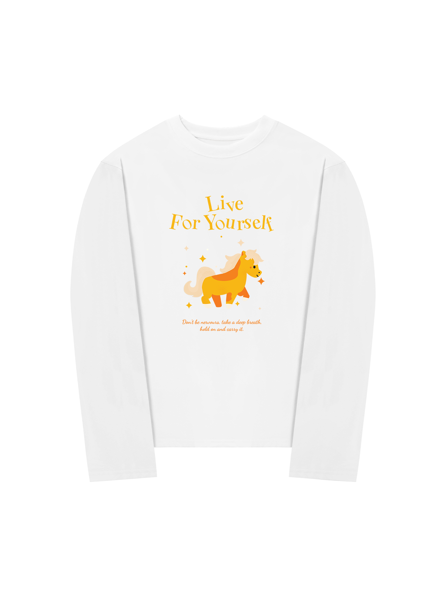 Áo Thun Dài Tay Live For Yourself