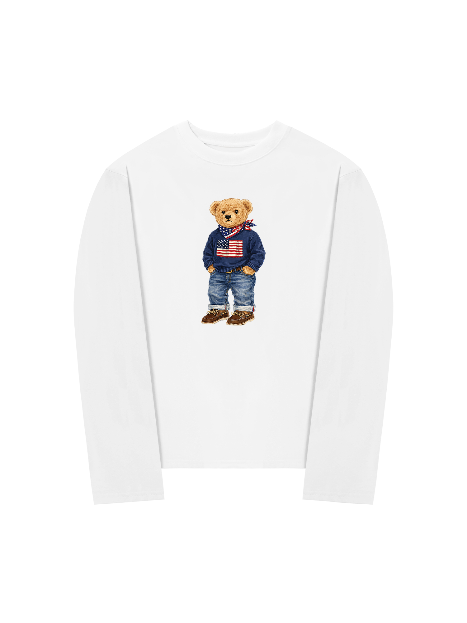 Áo Thun Dài Tay America Boy