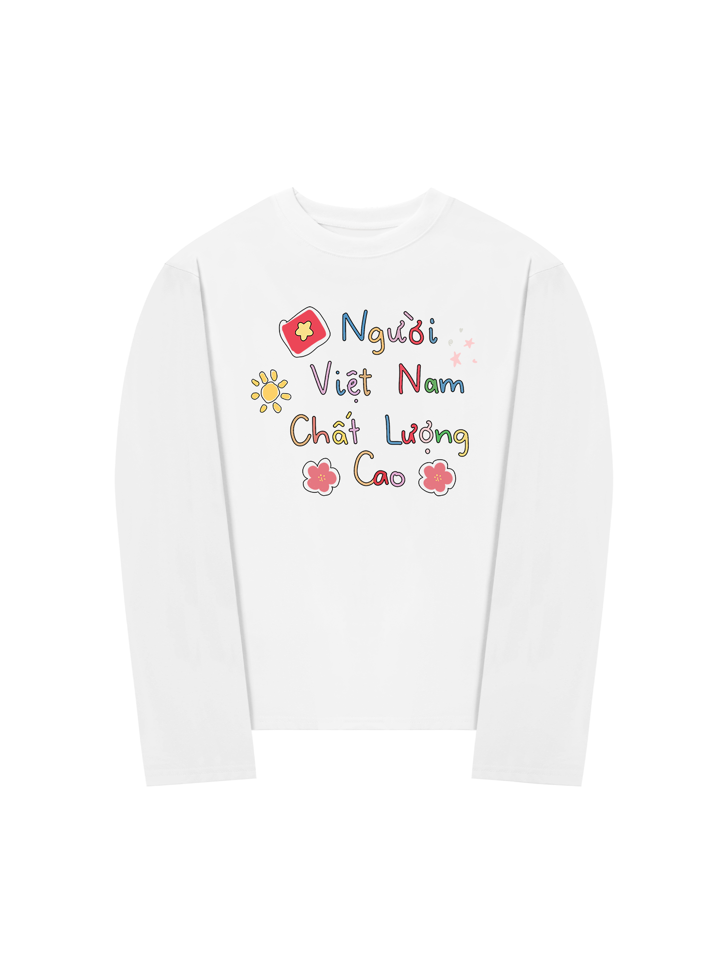 Áo Thun Dài Tay Người Việt Nam Chất Lượng Cao