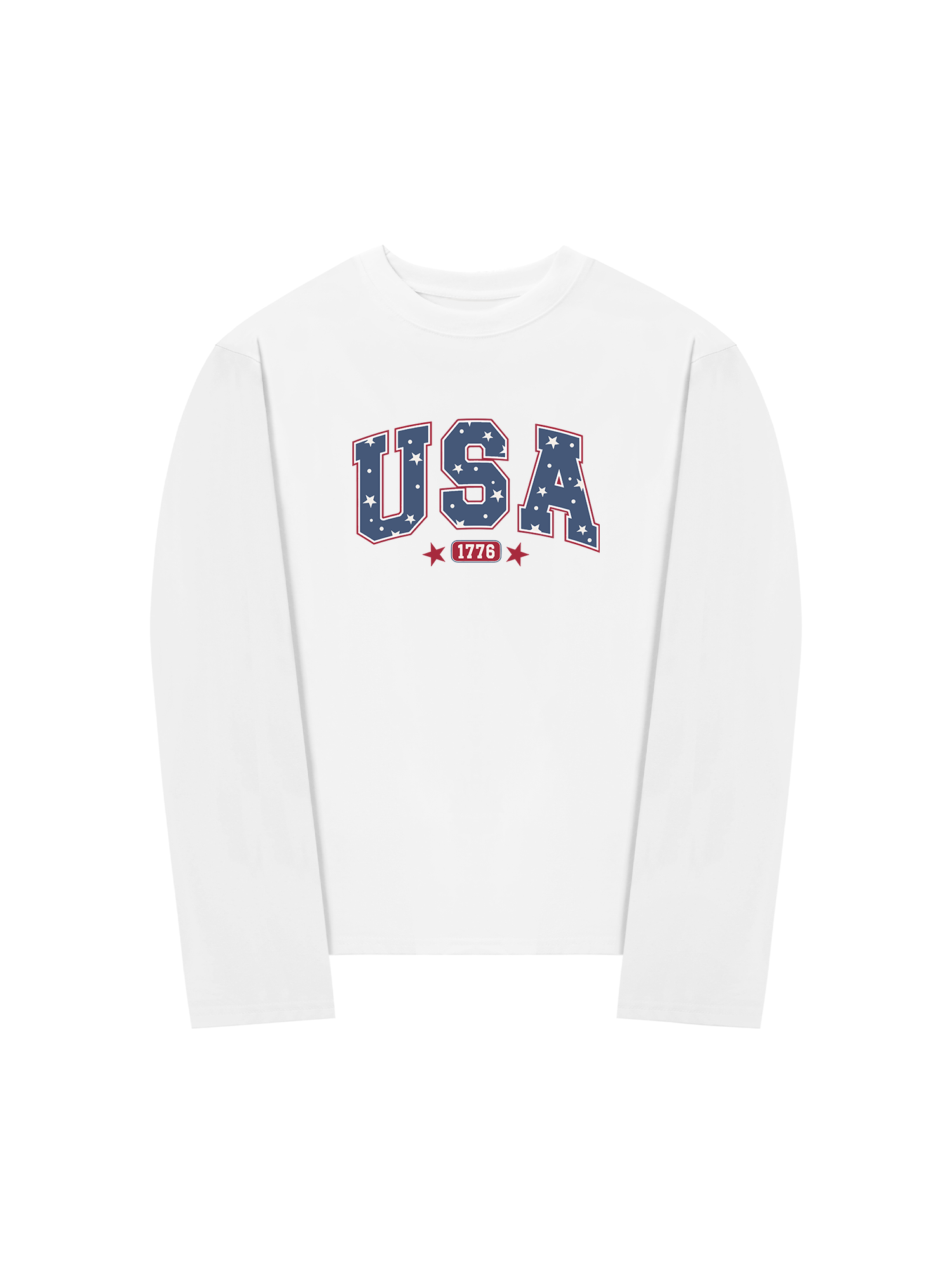 Áo Thun Dài Tay USA Retro Star