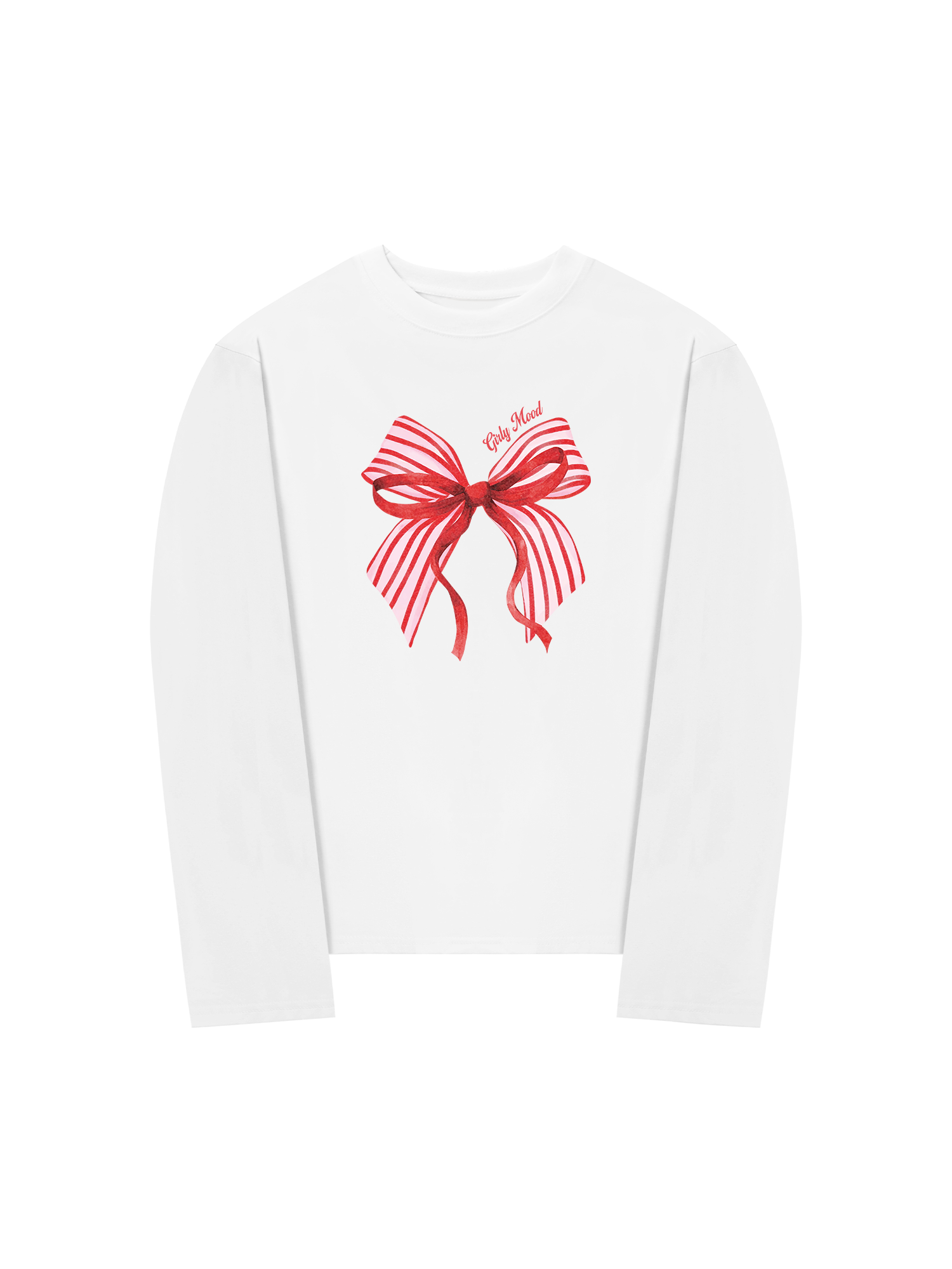 Áo Thun Dài Tay Pink Ribbon