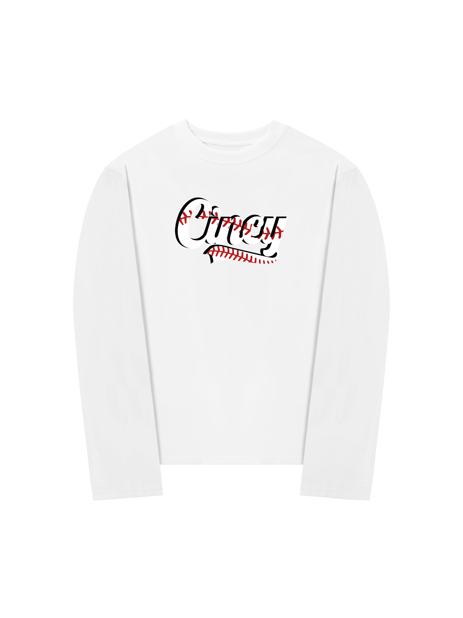 Áo Thun Dài Tay Baseball Cincy