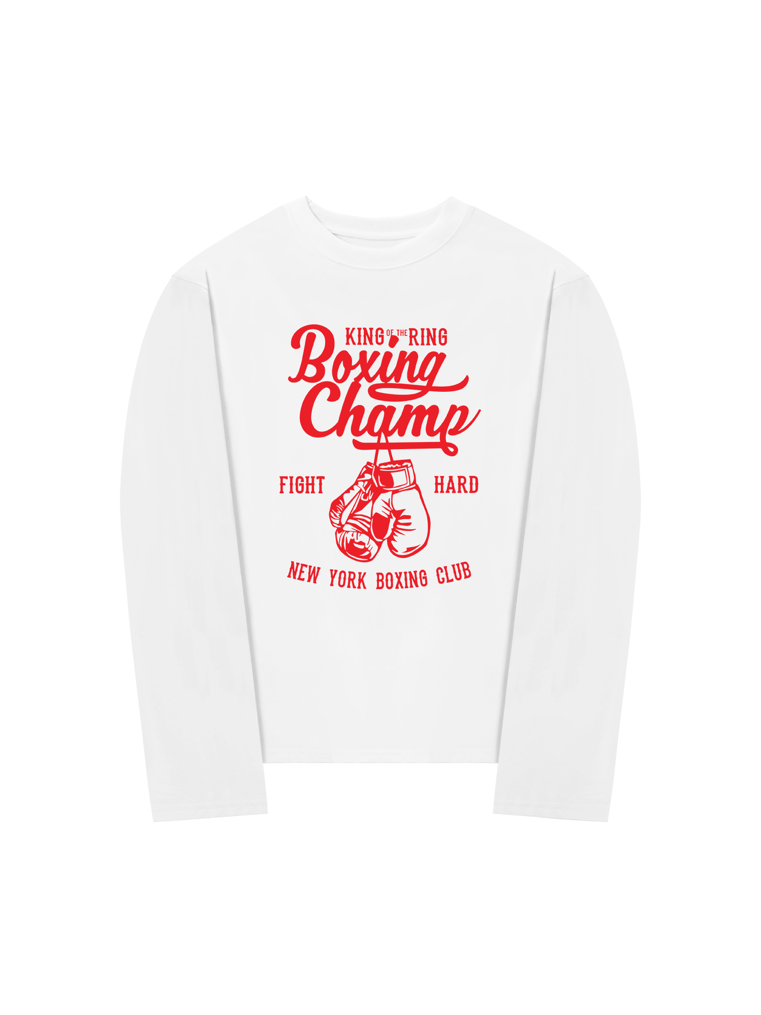Áo Thun Dài Tay Champions Boxing Club