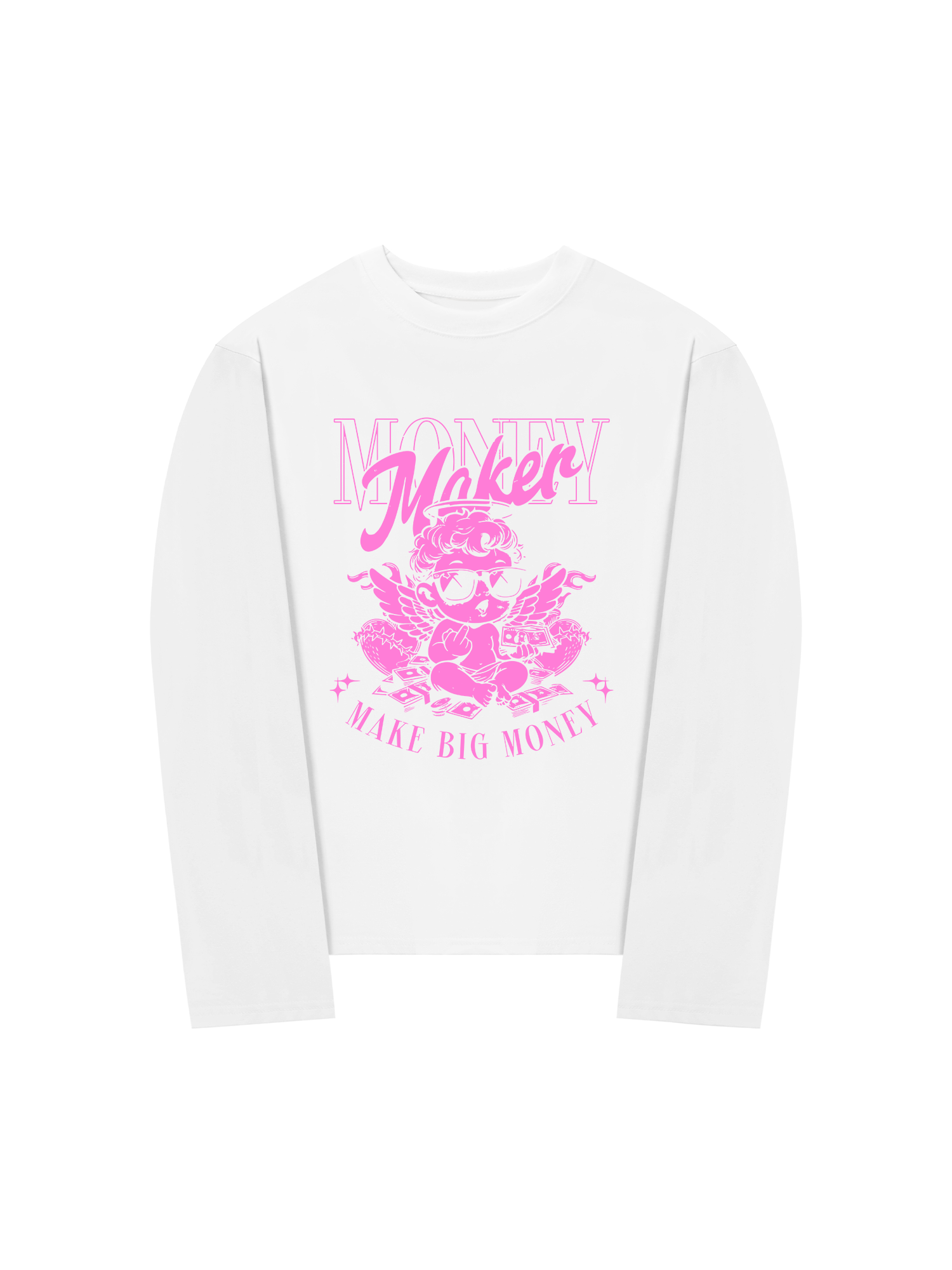 Áo Thun Dài Tay Money Maker Make Big