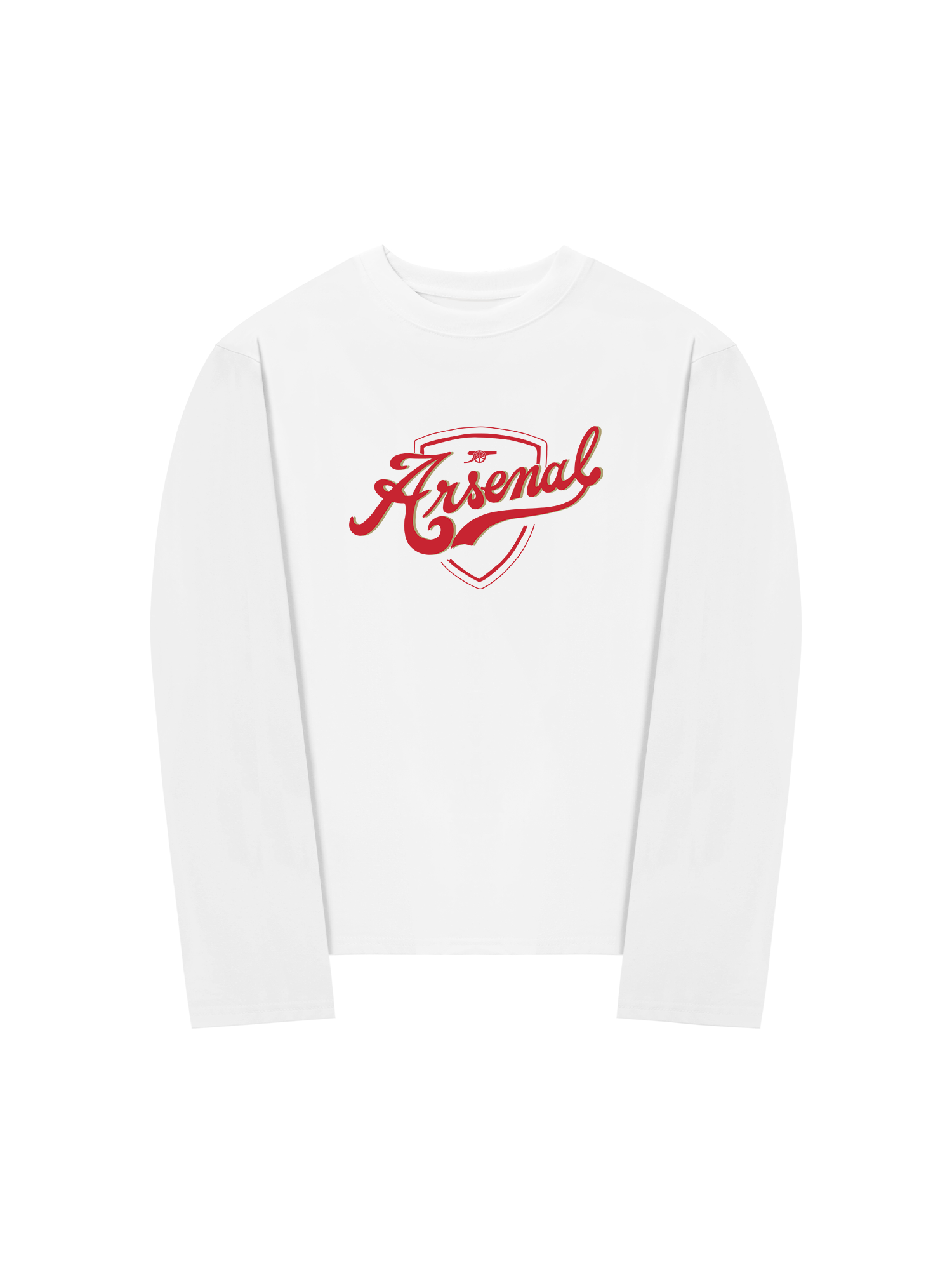 Áo Thun Dài Tay Soccer Arsenal Logo