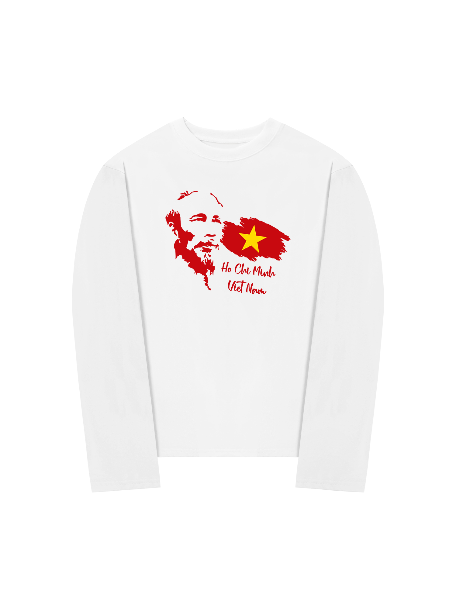Áo Thun Dài Tay Hồ Chí Minh