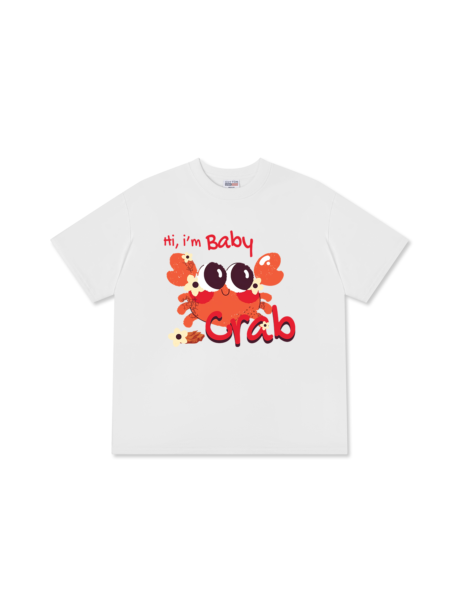 Áo Thun Relaxed Fit Tropical Baby Crab