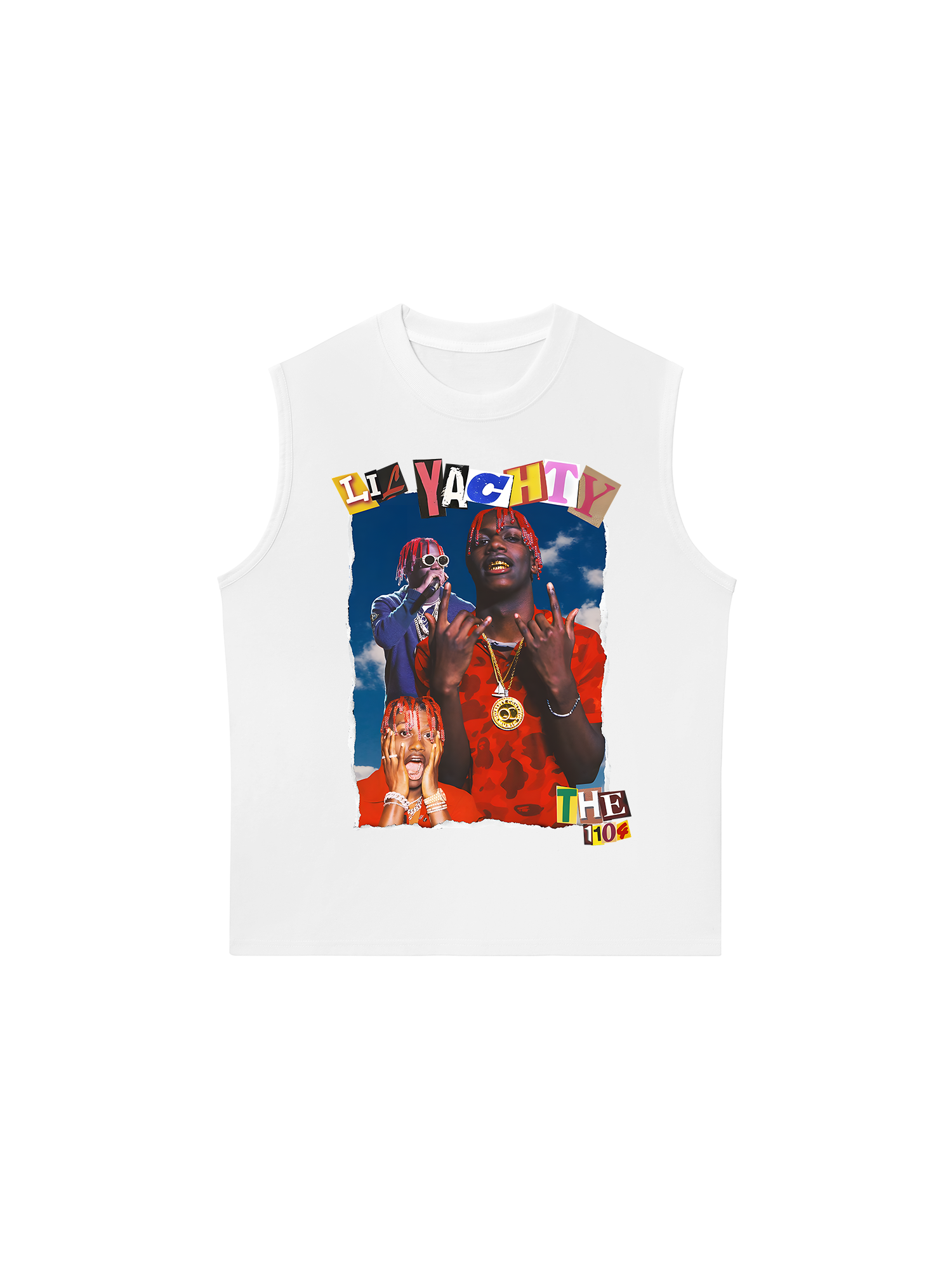 Áo Ba Lỗ Relaxed Fit Rapper Lil Yachty The 1104