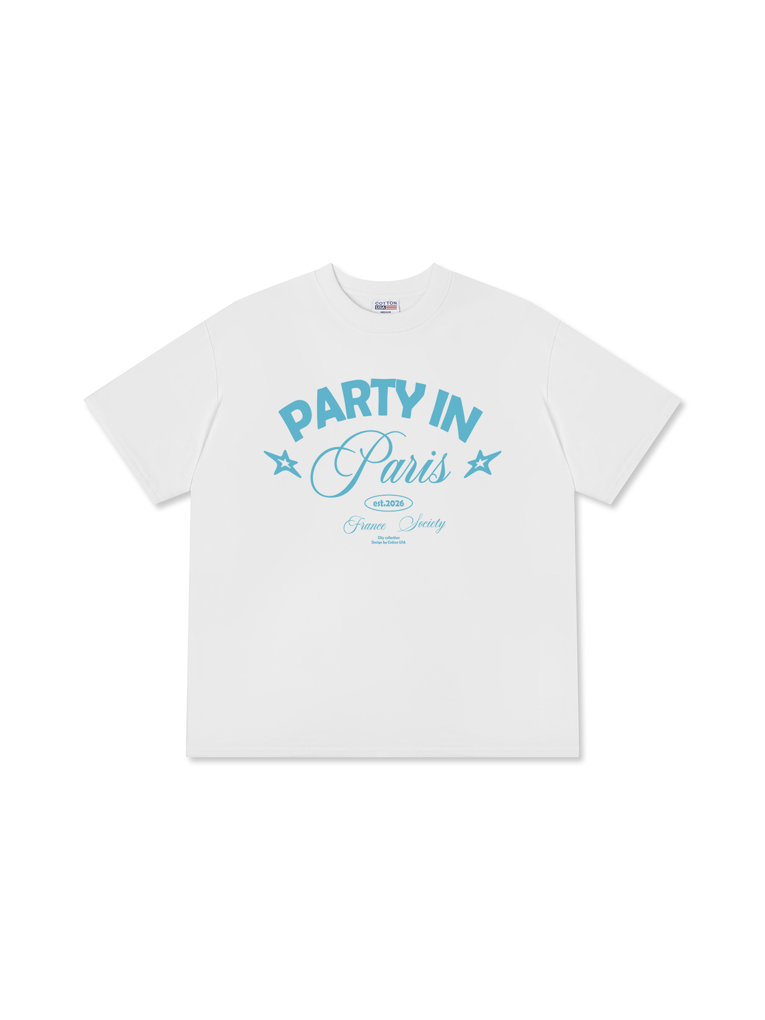 Áo Thun Relaxed Fit Party In Paris