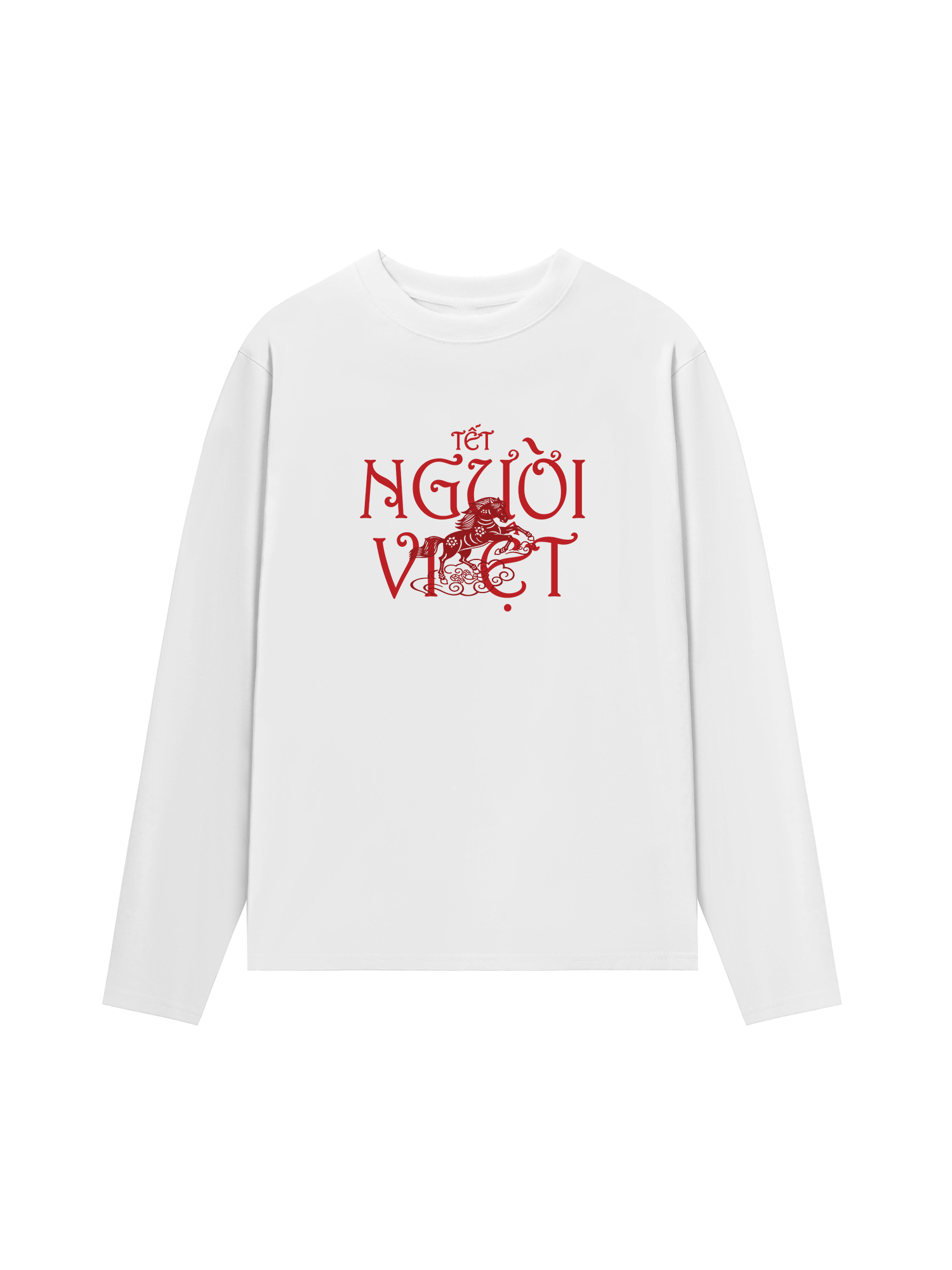 Áo Thun Dài Tay Tết Người Việt - Mã Đáo Thành Công