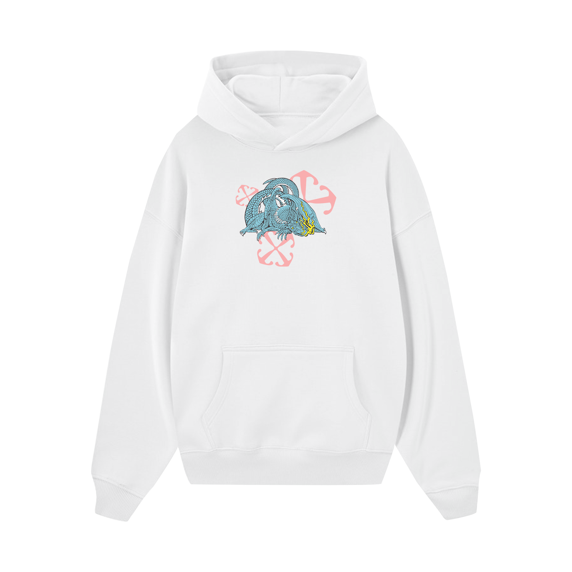 Off White Elder Dragon Hoodie