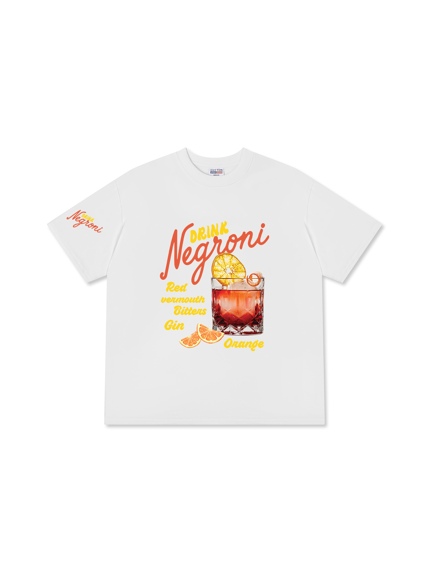 Áo Thun Relaxed Fit Negroni Drink