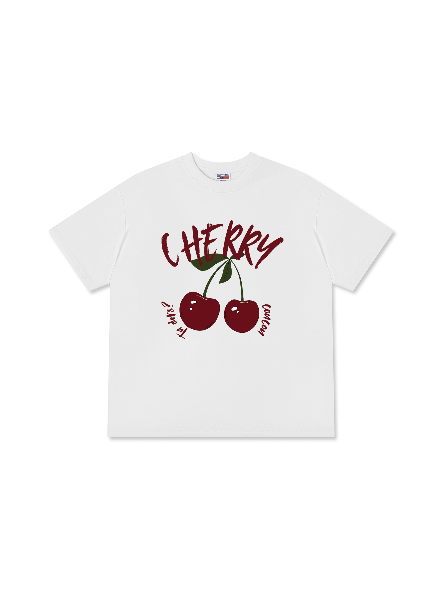 Áo Thun Relaxed Fit Cherry Cute