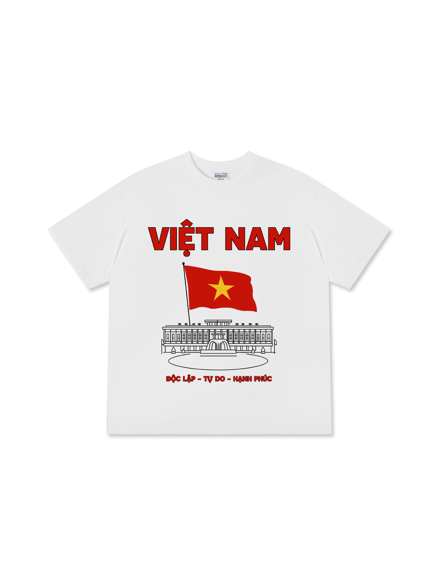 Áo Thun Relaxed Fit Việt Nam Độc Lập