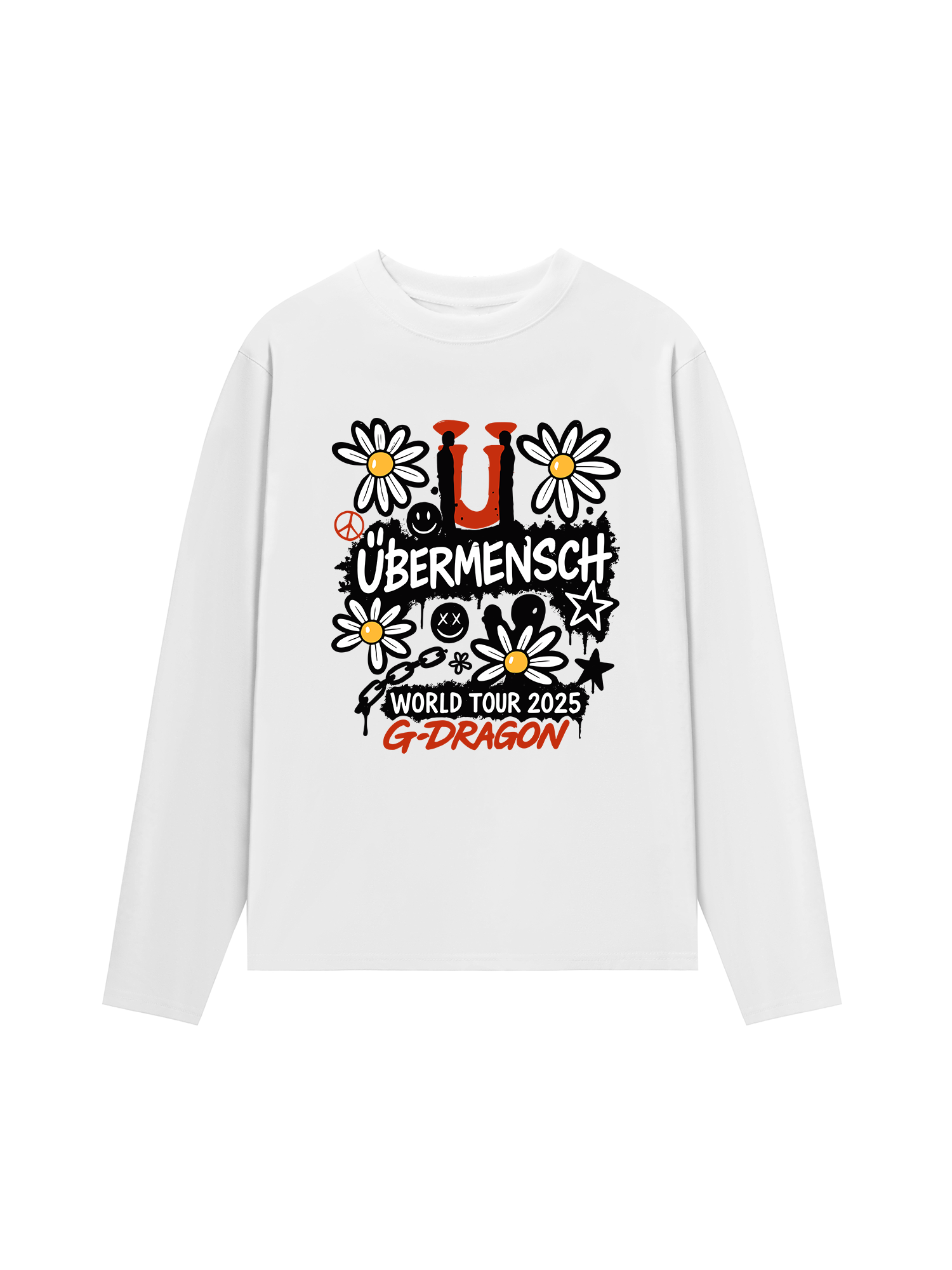 Áo Thun Dài Tay GD World Tour 2025