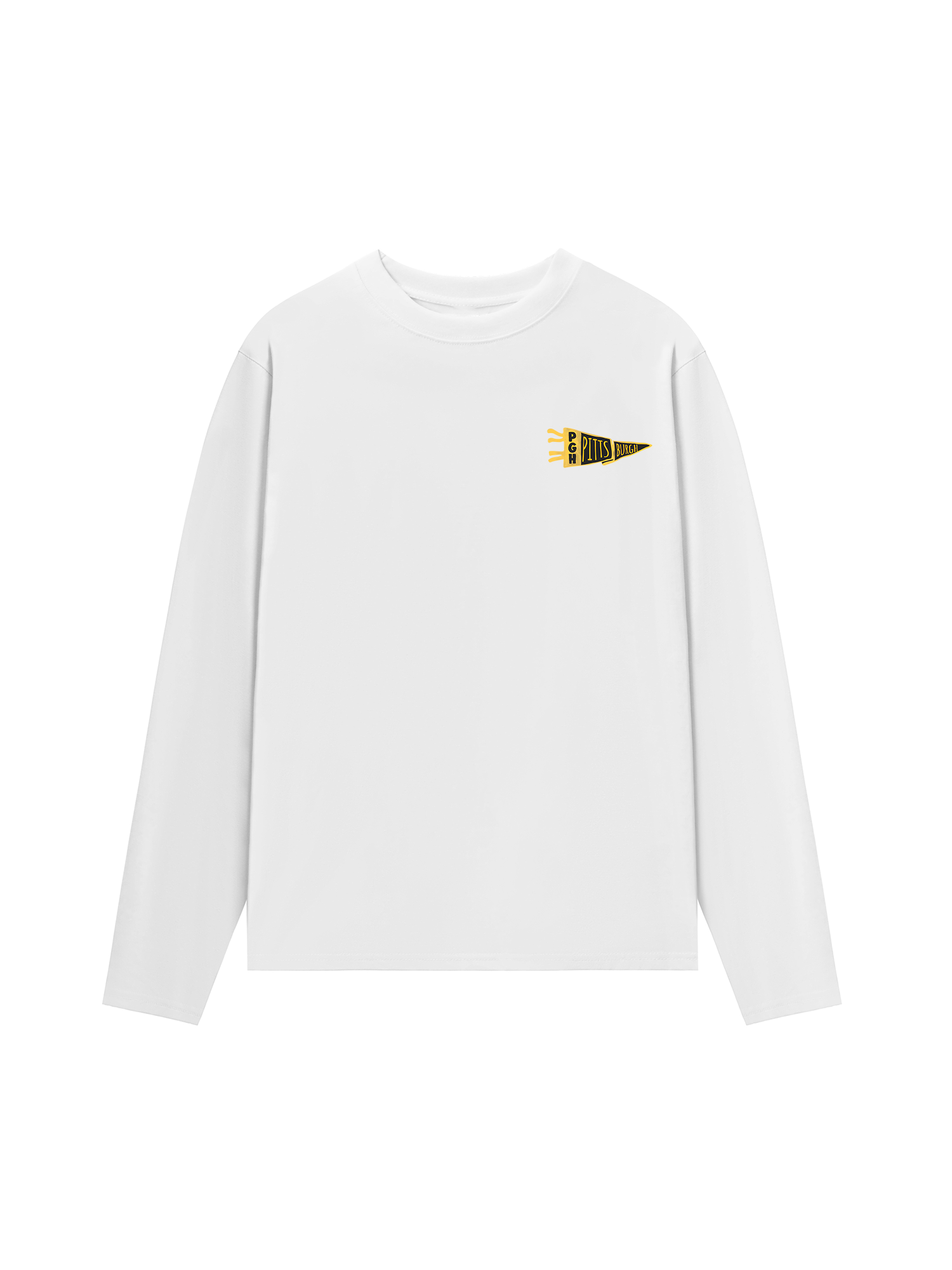 Áo Thun Dài Tay Baseball Pitts Burgh