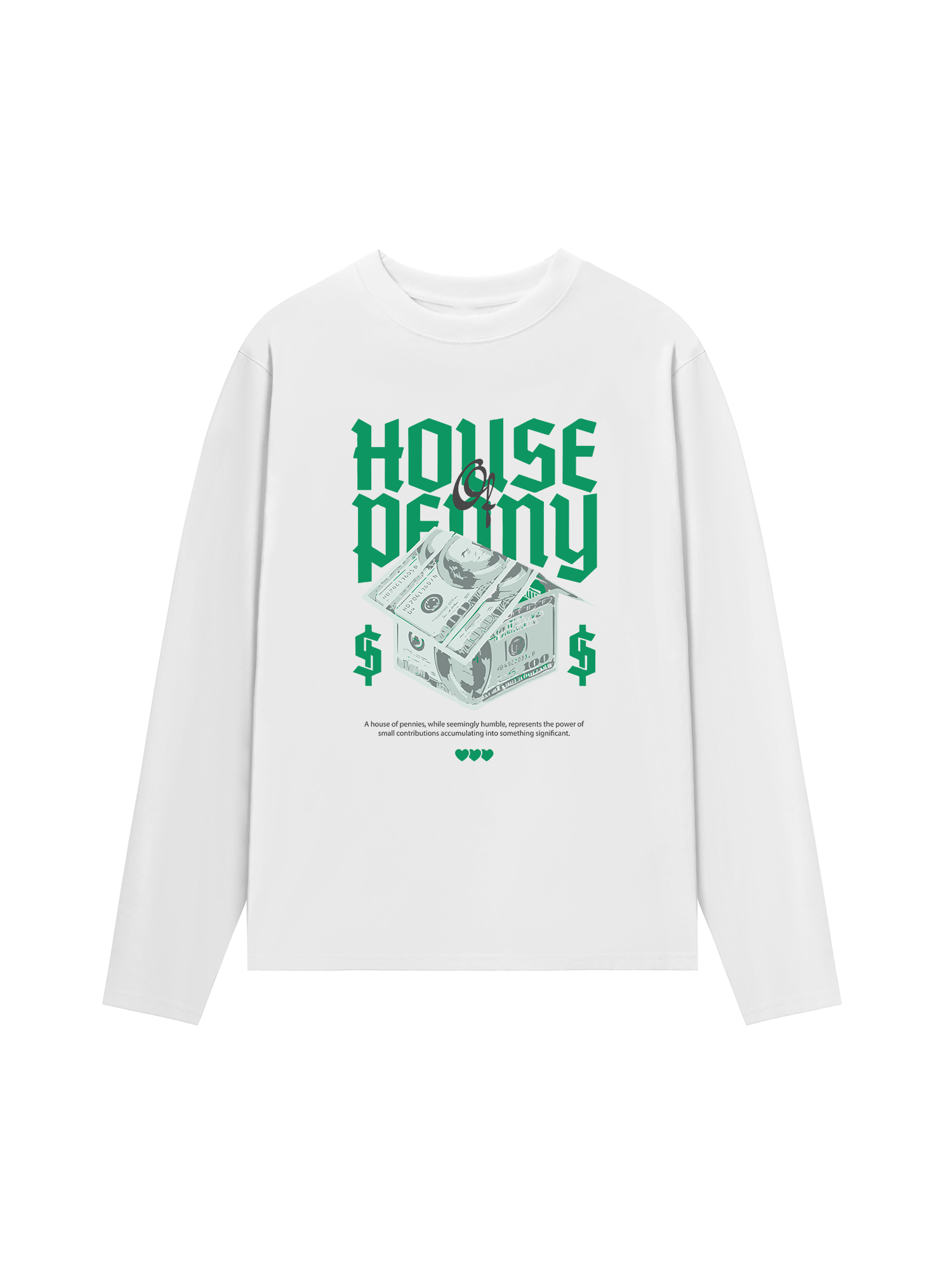Áo Thun Dài Tay Money House Of Penny