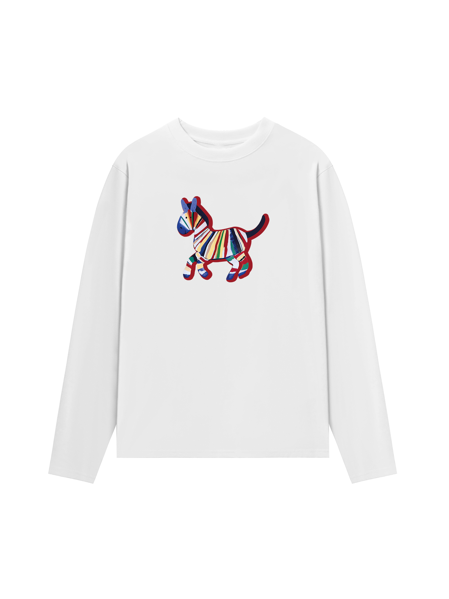 Áo Thun Dài Tay Tết Bính Ngọ 2026 Chú Ngựa Dễ Thương