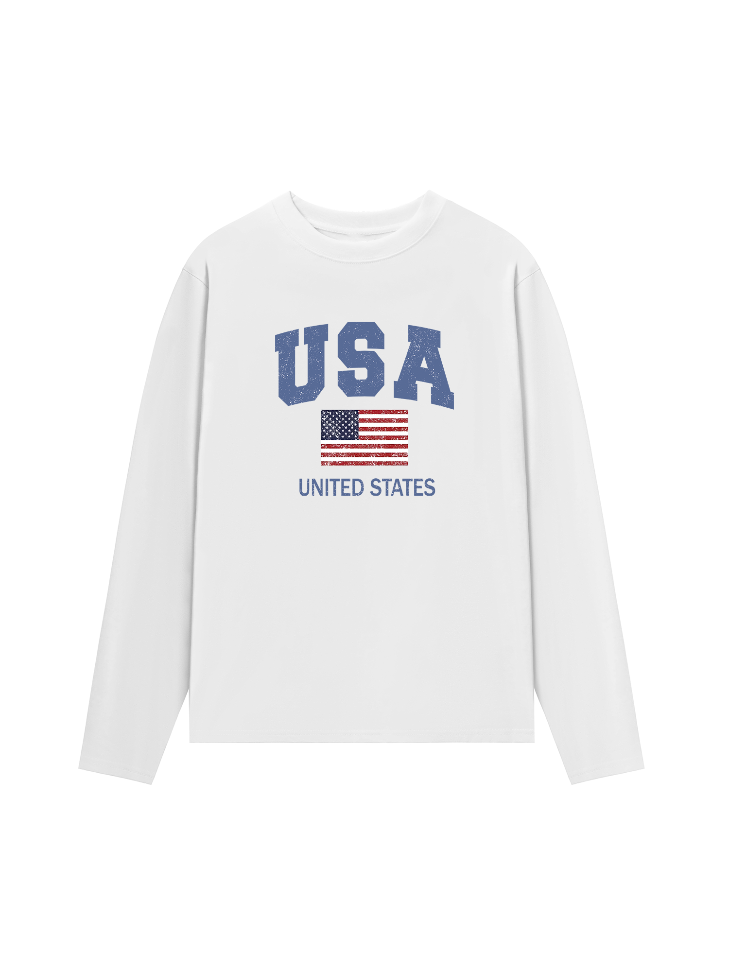 Áo Thun Dài Tay USA Vintage United State