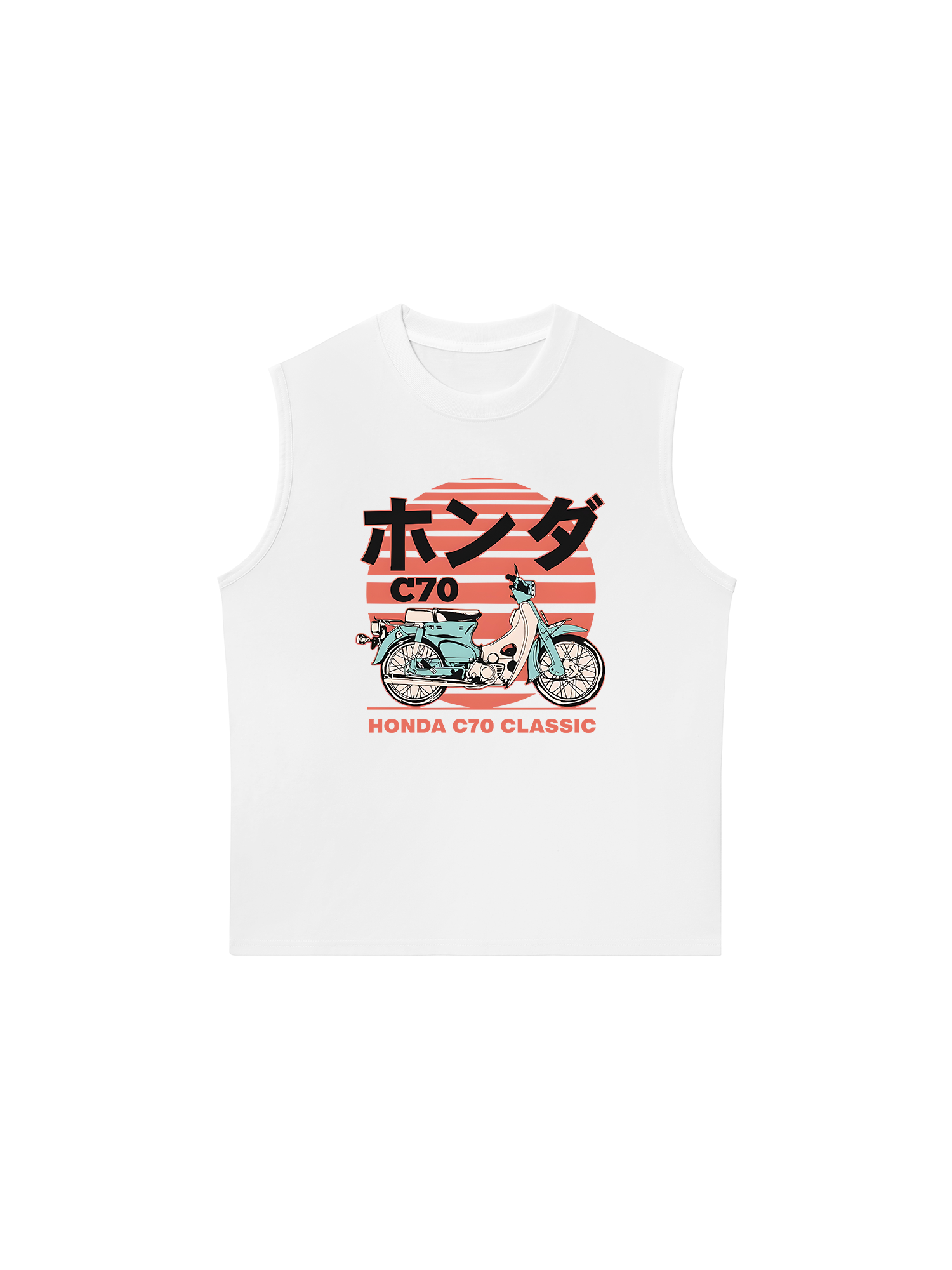 Áo Ba Lỗ Relaxed Fit Honda C70 CLASSIC