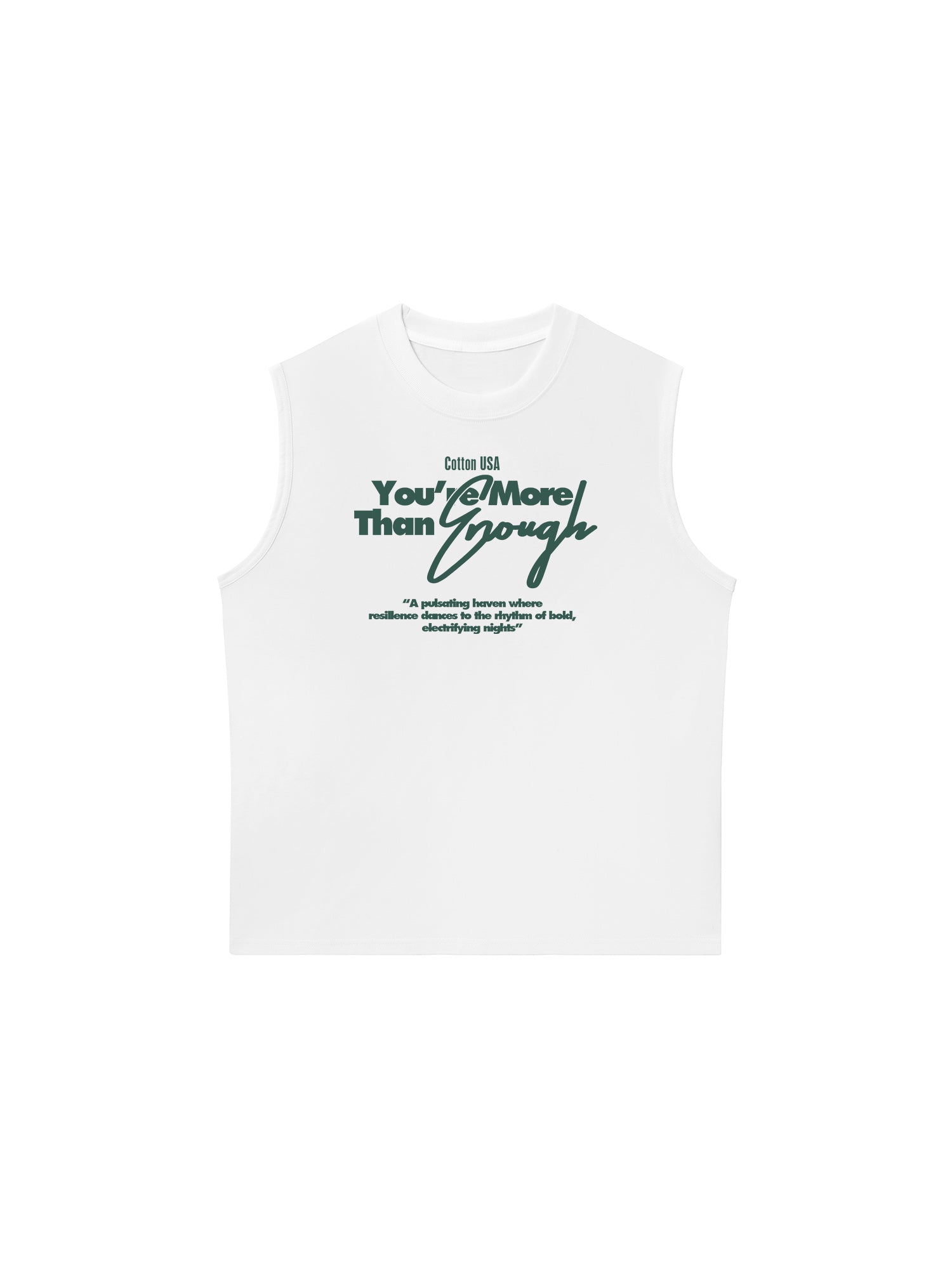 Áo Ba Lỗ Relaxed Fit USA More Than Enough