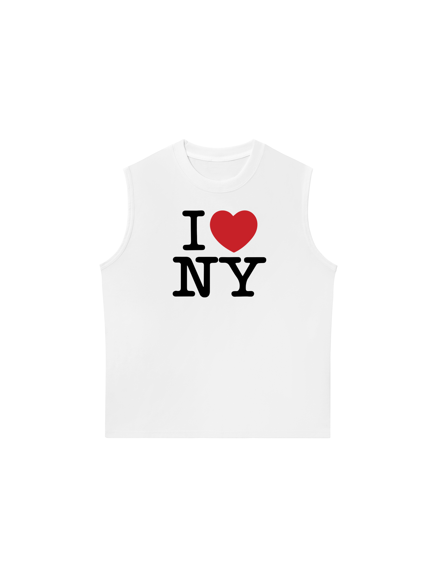Áo Ba Lỗ Relaxed Fit City I love NY