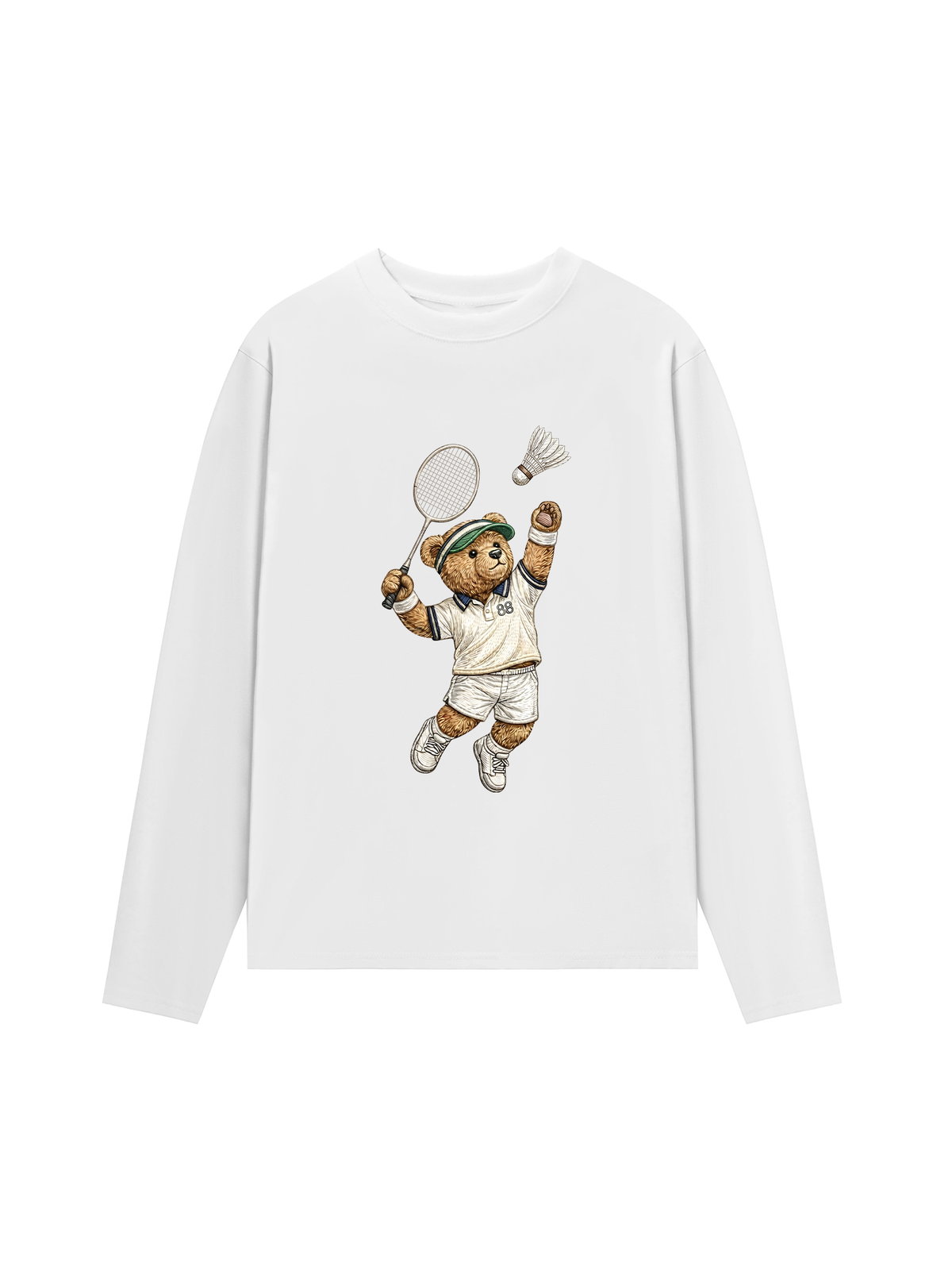 Áo Thun Dài Tay Badminton Teddy 88