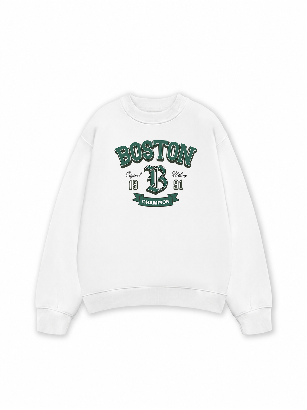 Áo Sweater Nỉ Hai Da City Bonton