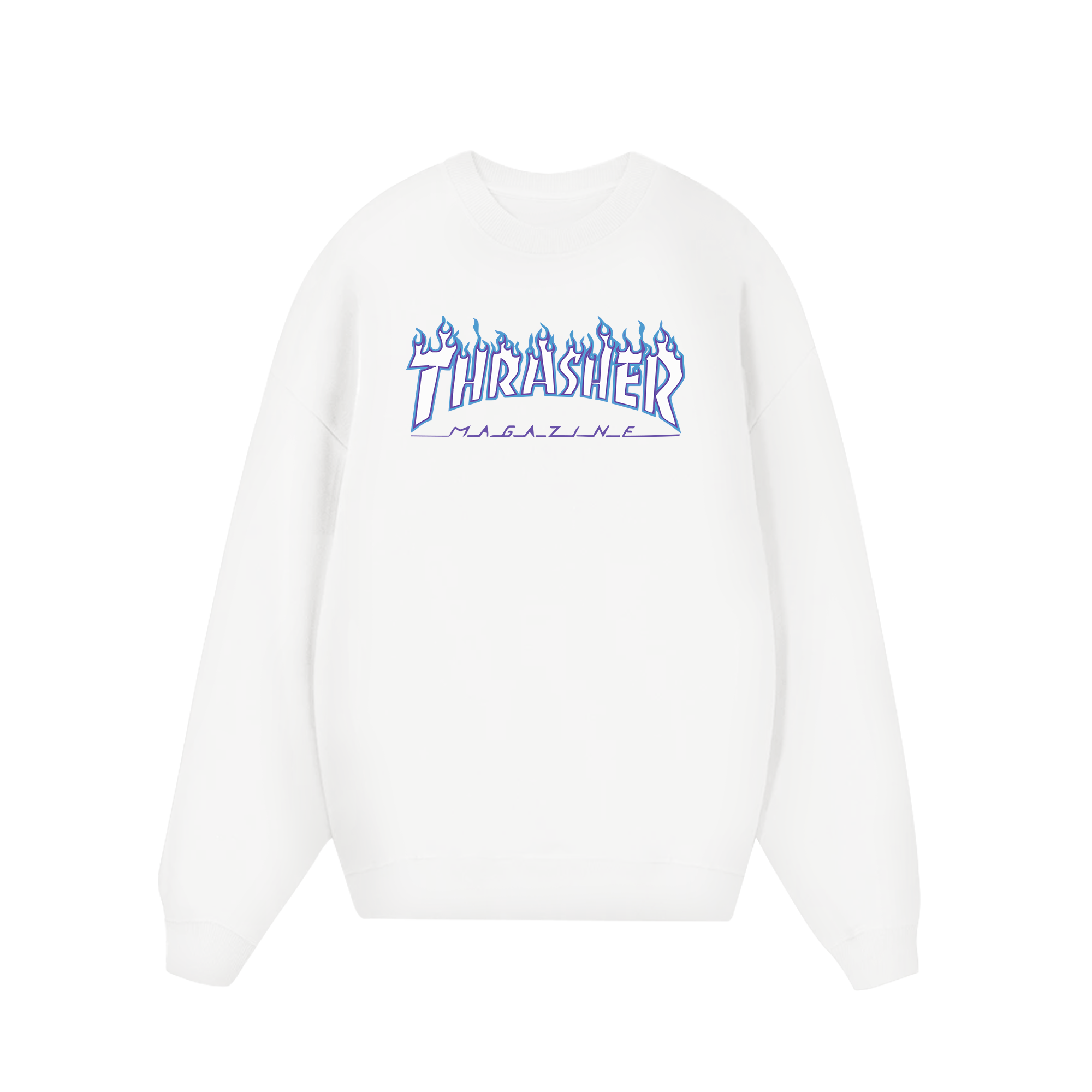 Thrasher Blue Inferno Sweater