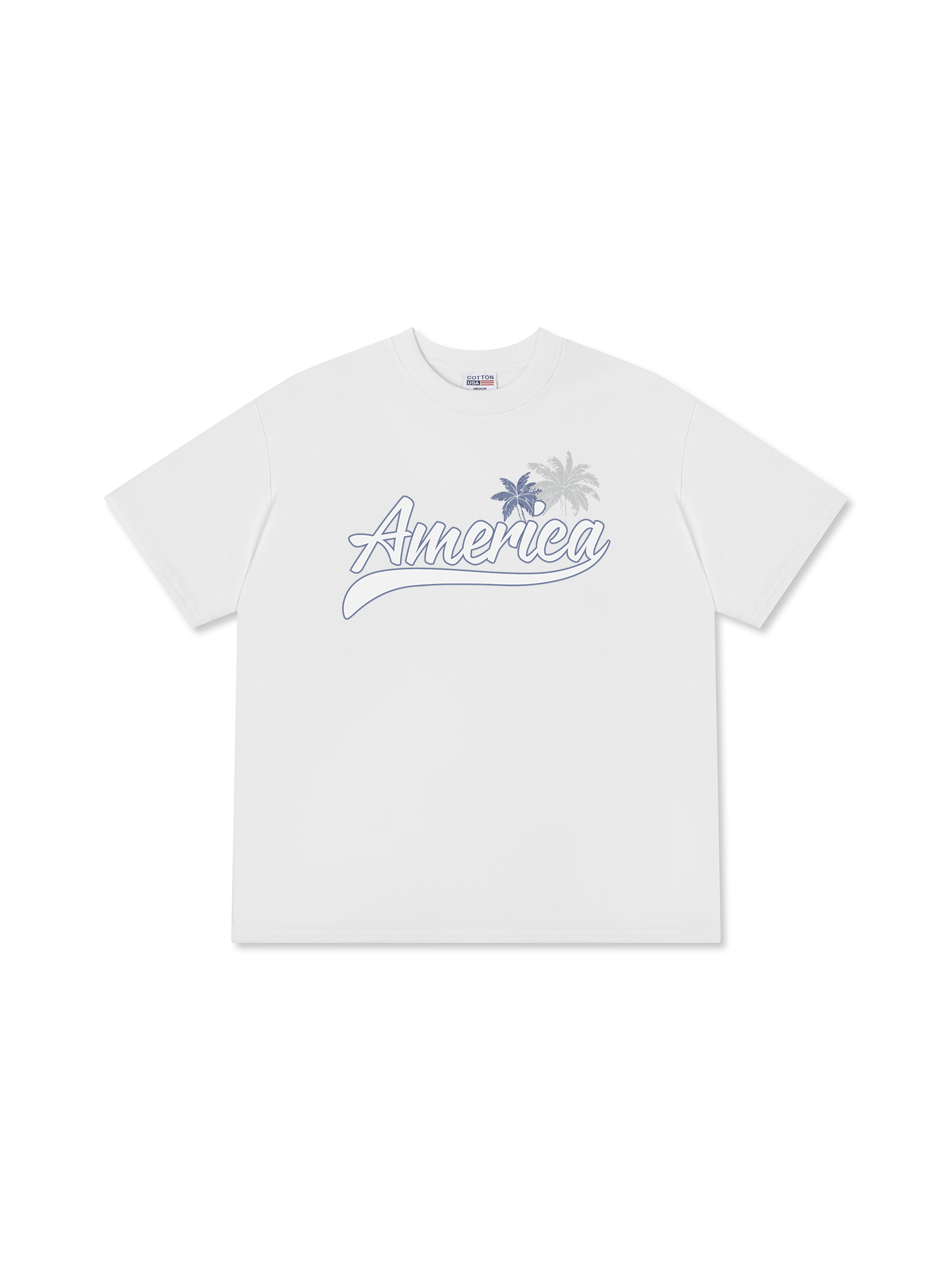 Áo Thun Relaxed Fit Baseball America Summer Time