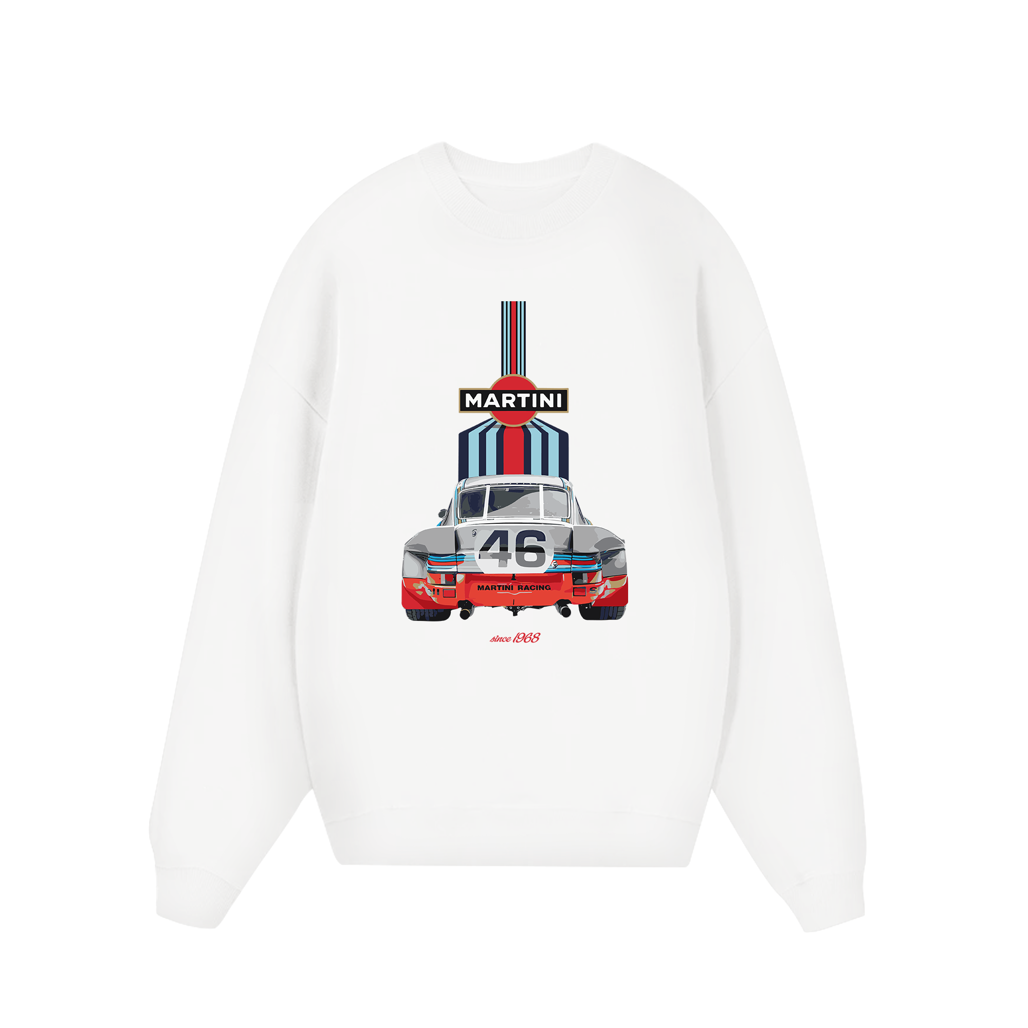 Porsche Martini Since 1968 Racing Sweater