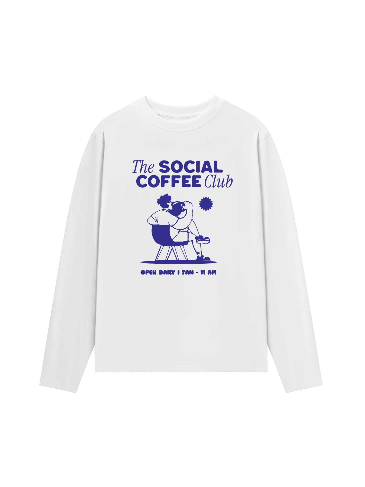 Áo Thun Dài Tay The Social Coffee Club