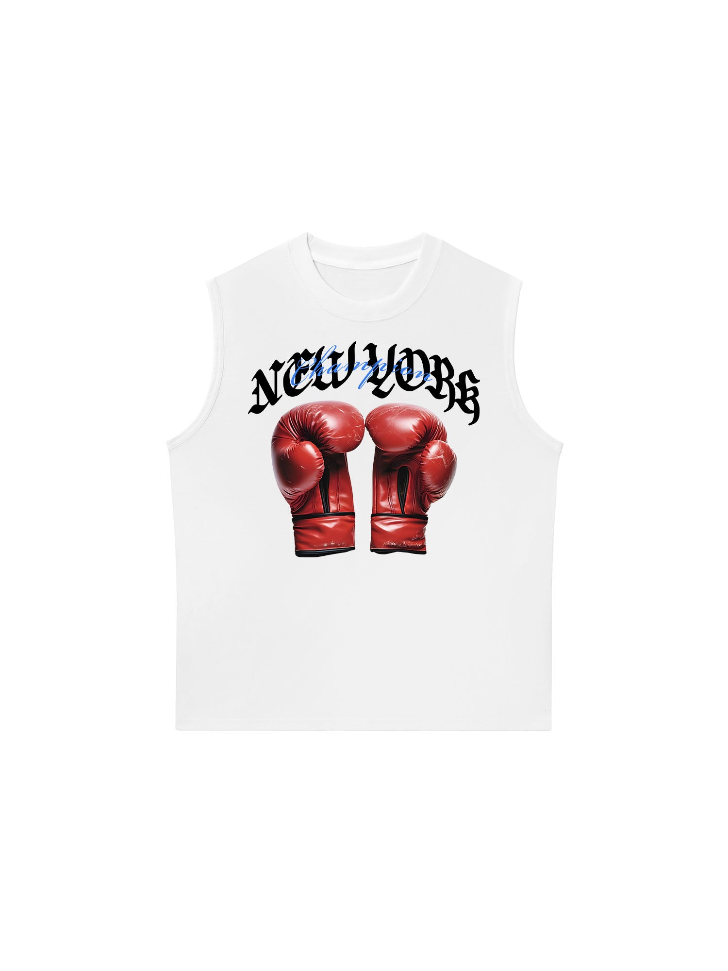 Áo Ba Lỗ Relaxed Fit Champions New York Boxing
