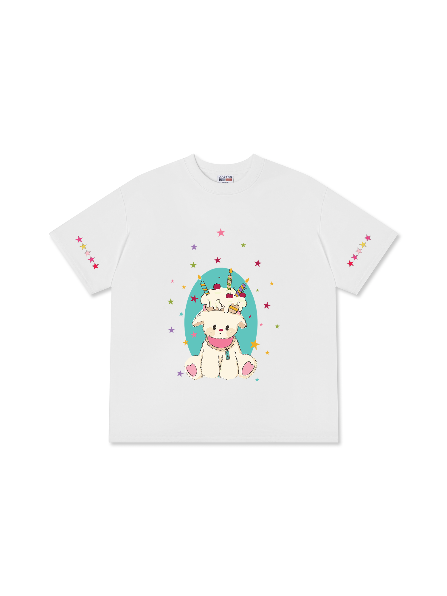 Áo Thun Relaxed Fit Soft Paw Star Bunny