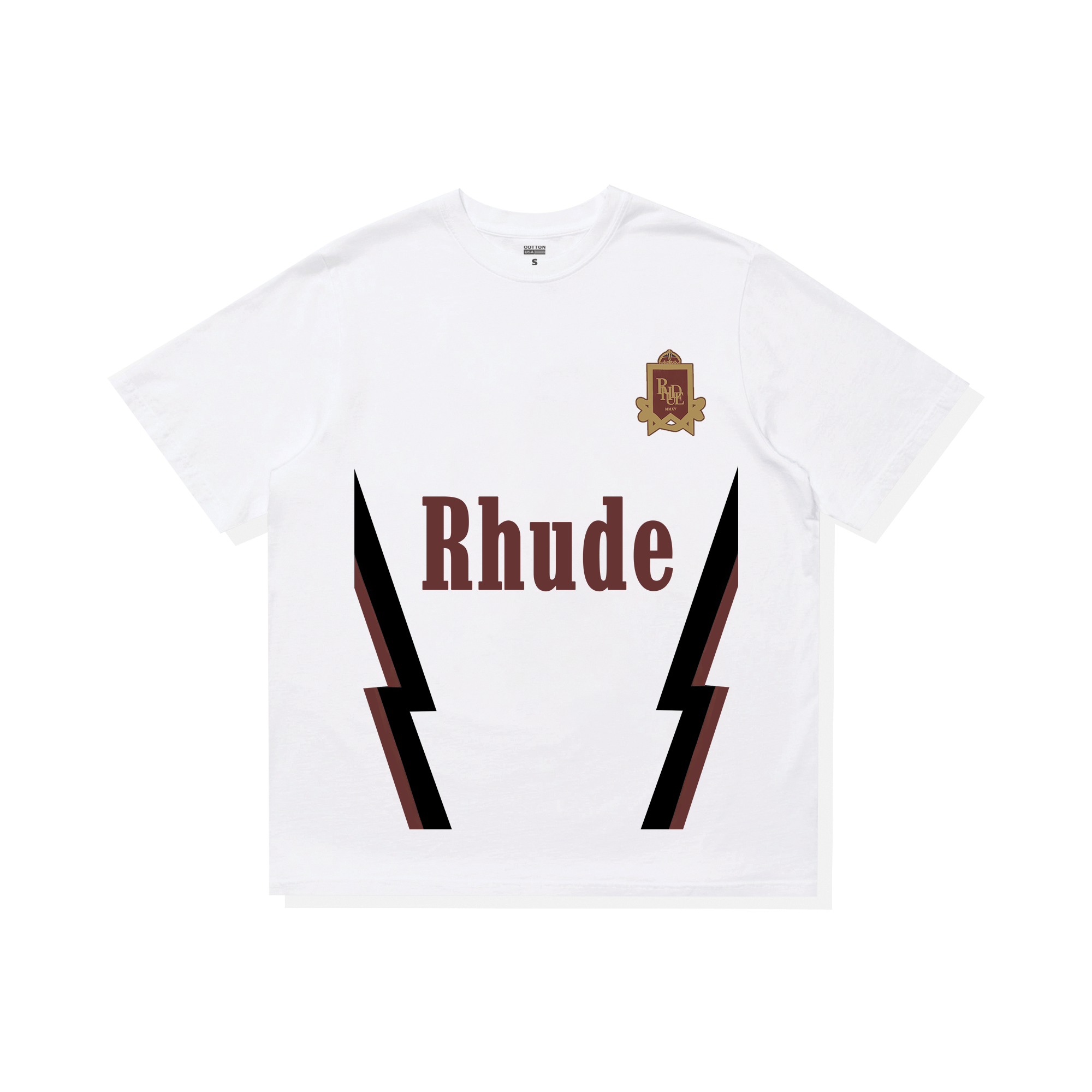 Áo Thun Oversize RHUDE LIGHTNING CREW