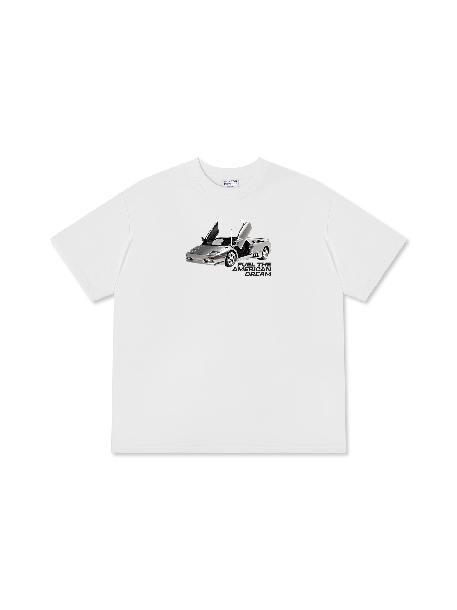 Áo Thun Relaxed Fit Lamborghini Fuel The American Dream