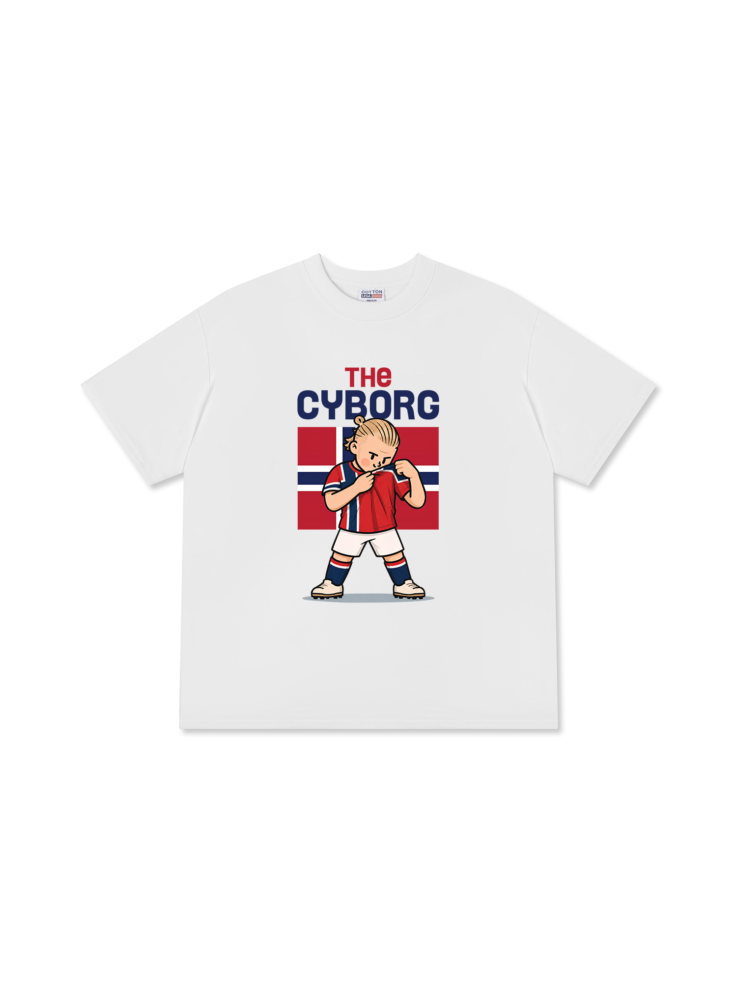 Áo Thun Relaxed Fit Soccer The CYBORG