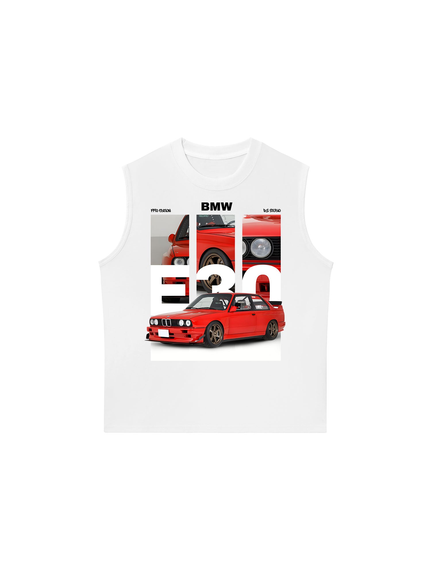 Áo Ba Lỗ Relaxed Fit BMW 1990 Edition