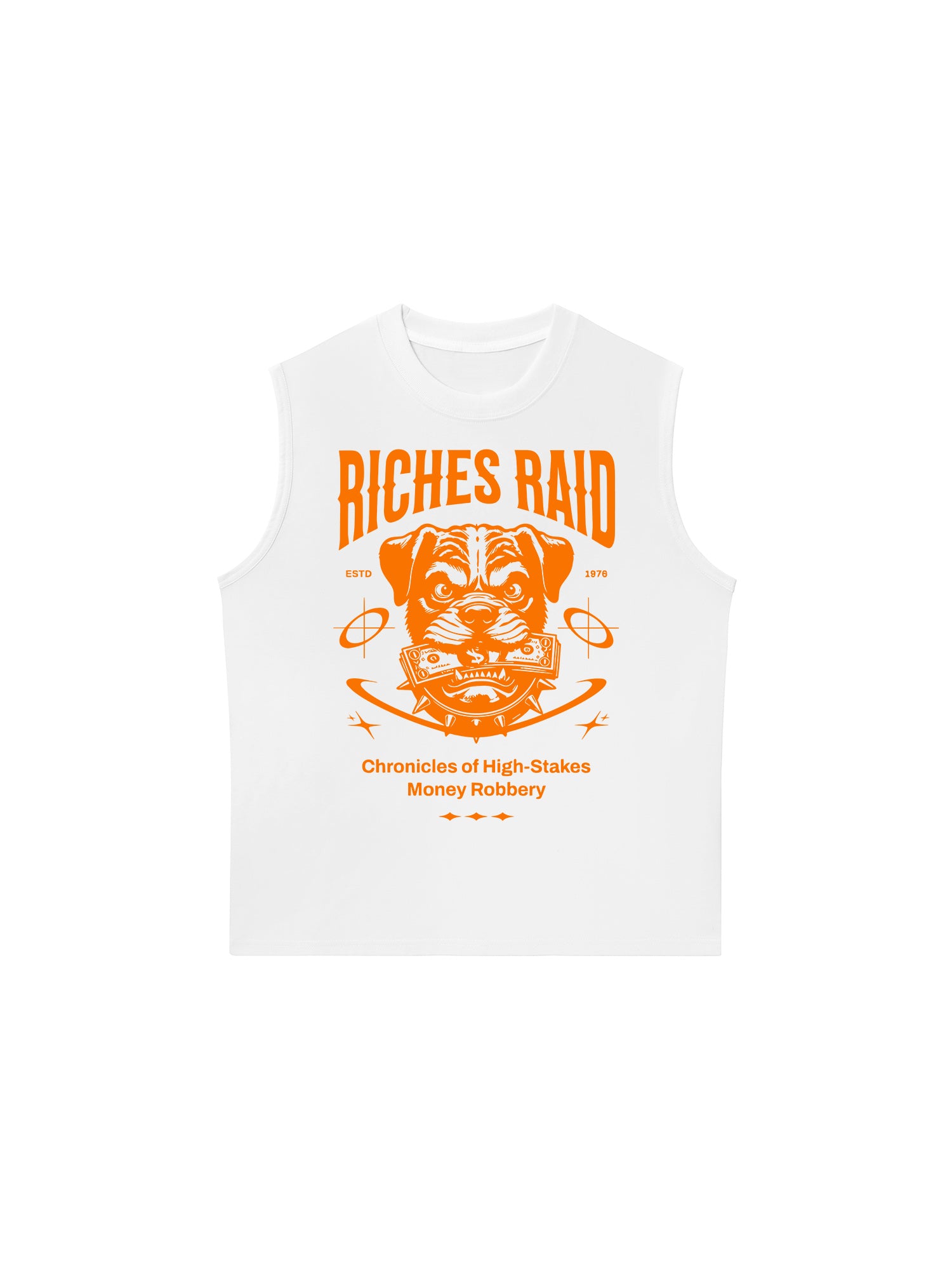 Áo Ba Lỗ Relaxed Fit Money Riches Raid