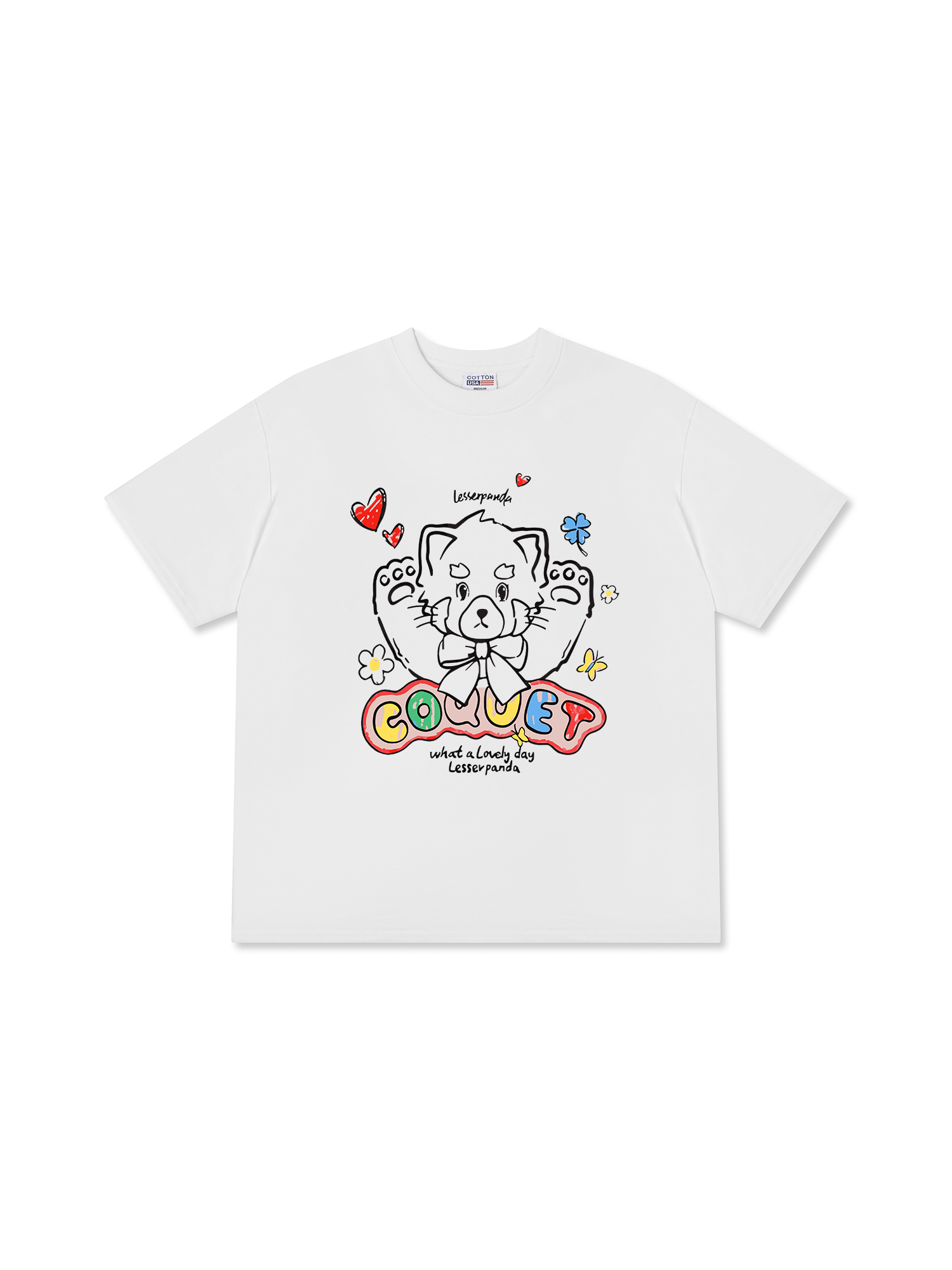 Áo Thun Relaxed Fit Soft Paw Draw